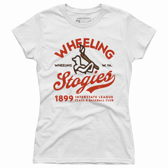 Wheeling Stogies - West Virginia - Vintage Defunct Baseball Teams - Women's T-Shirt