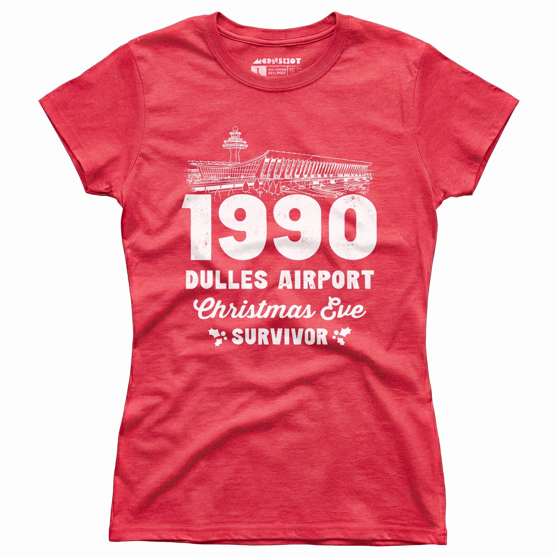 1990 Dulles Airport Christmas Eve Survivor - Women's T-Shirt