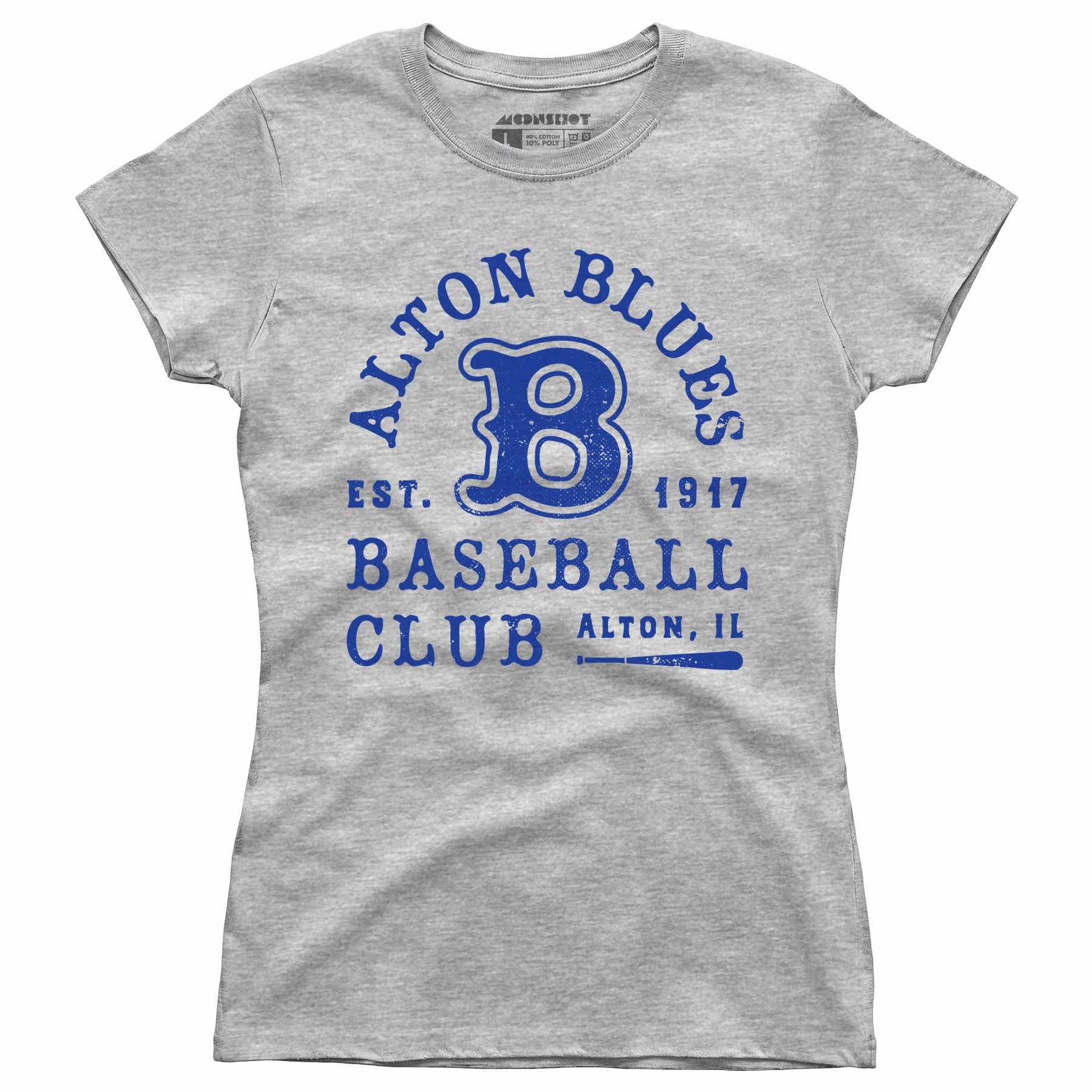 Alton Blues - Illinois - Vintage Defunct Baseball Teams - Women's T-Shirt