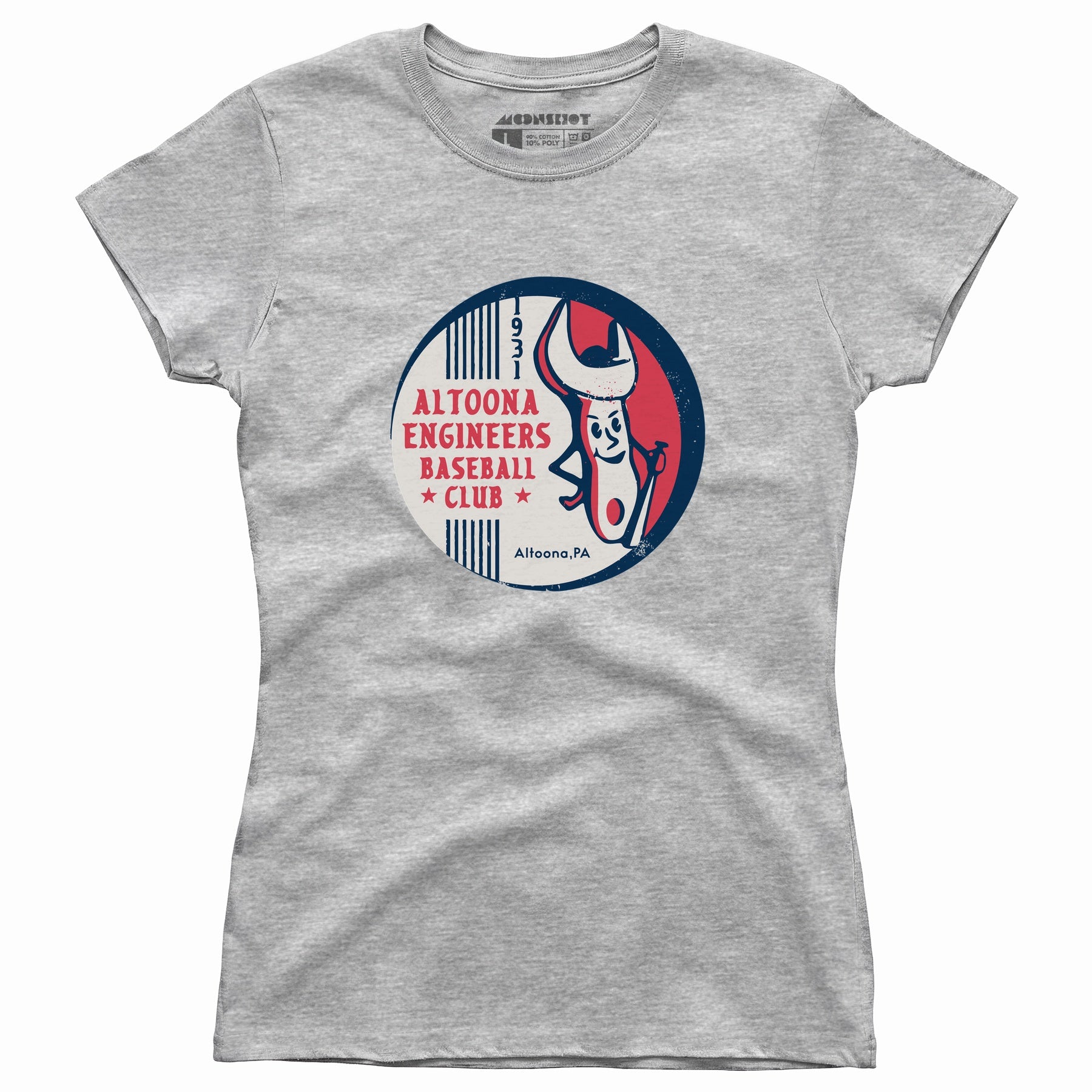 Altoona Engineers - Pennsylvania - Vintage Defunct Baseball Teams - Women's T-Shirt