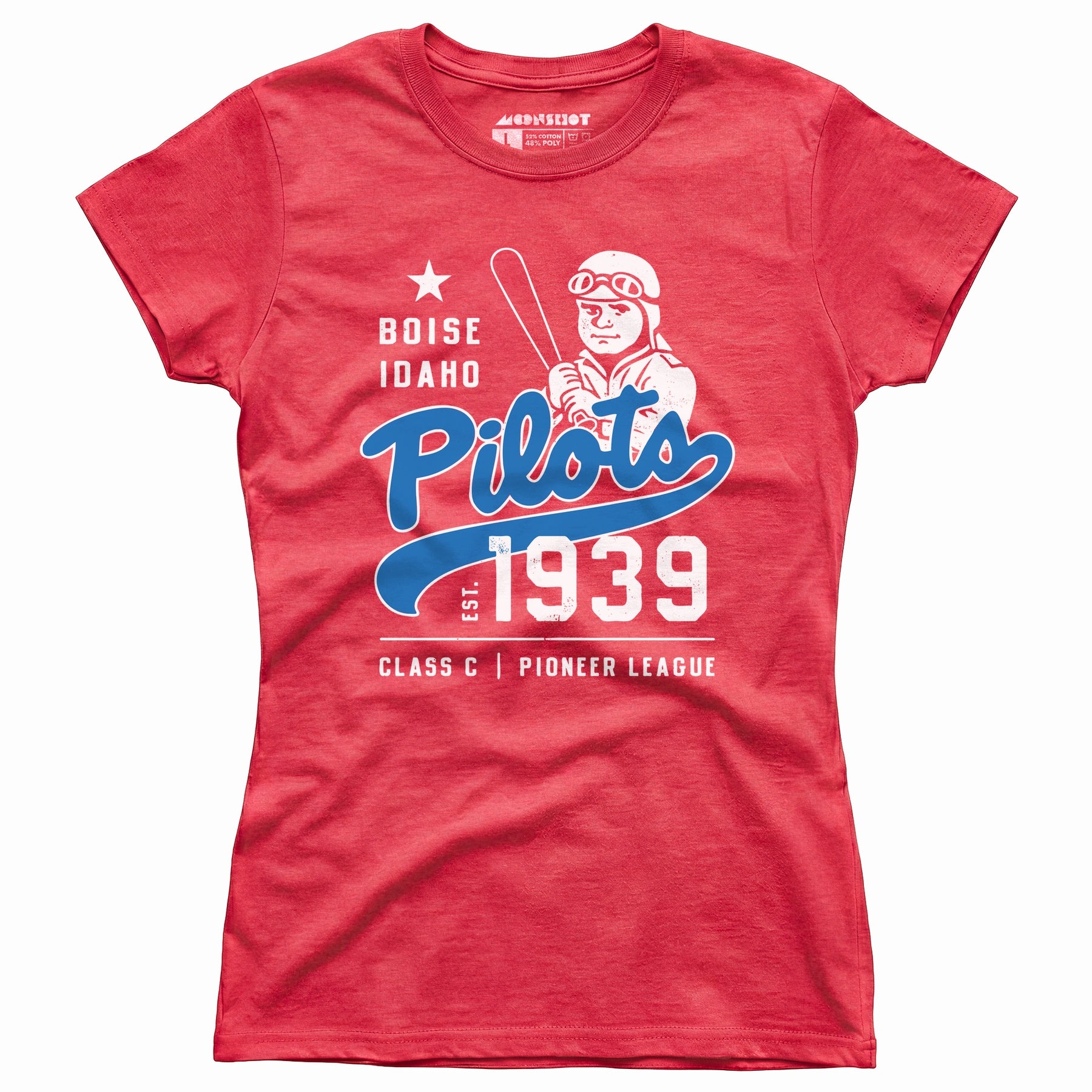 Boise Pilots - Idaho - Vintage Defunct Baseball Teams - Women's T-Shirt