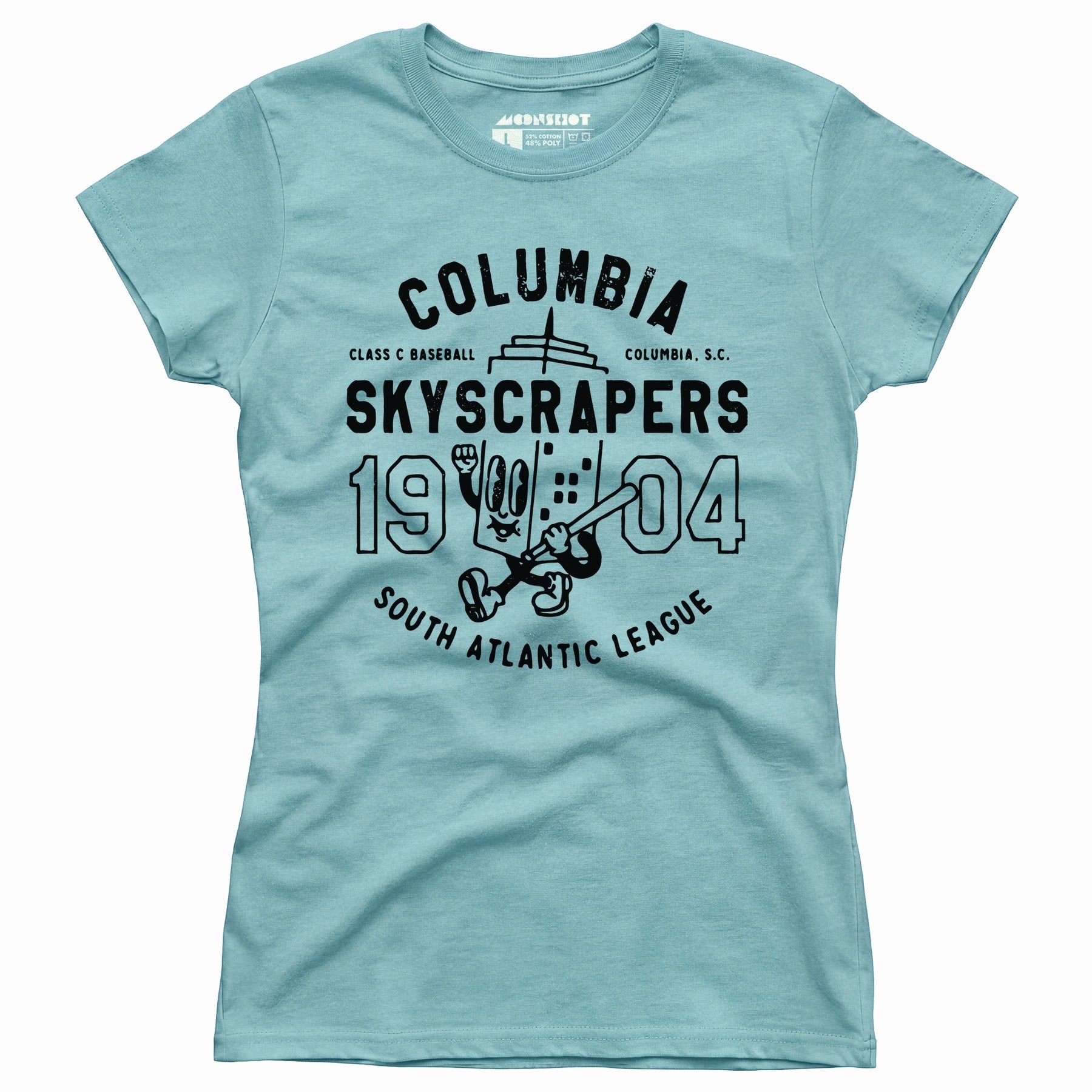 Columbia Skyscrapers - South Carolina - Vintage Defunct Baseball Teams - Women's T-Shirt