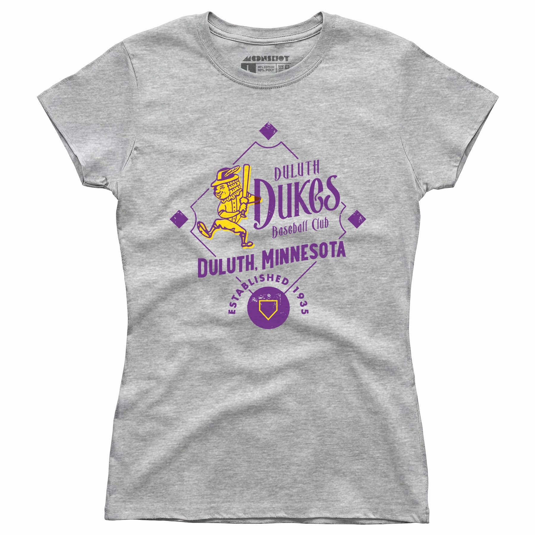 Duluth Dukes - Minnesota - Vintage Defunct Baseball Teams - Women's T-Shirt