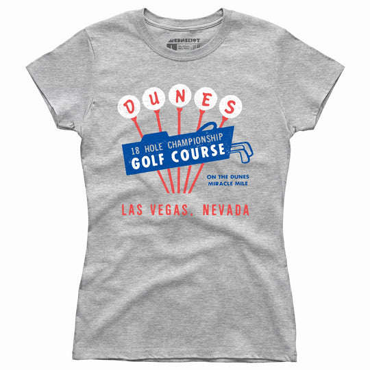 Dunes Golf Course - Vintage Las Vegas - Women's T-Shirt