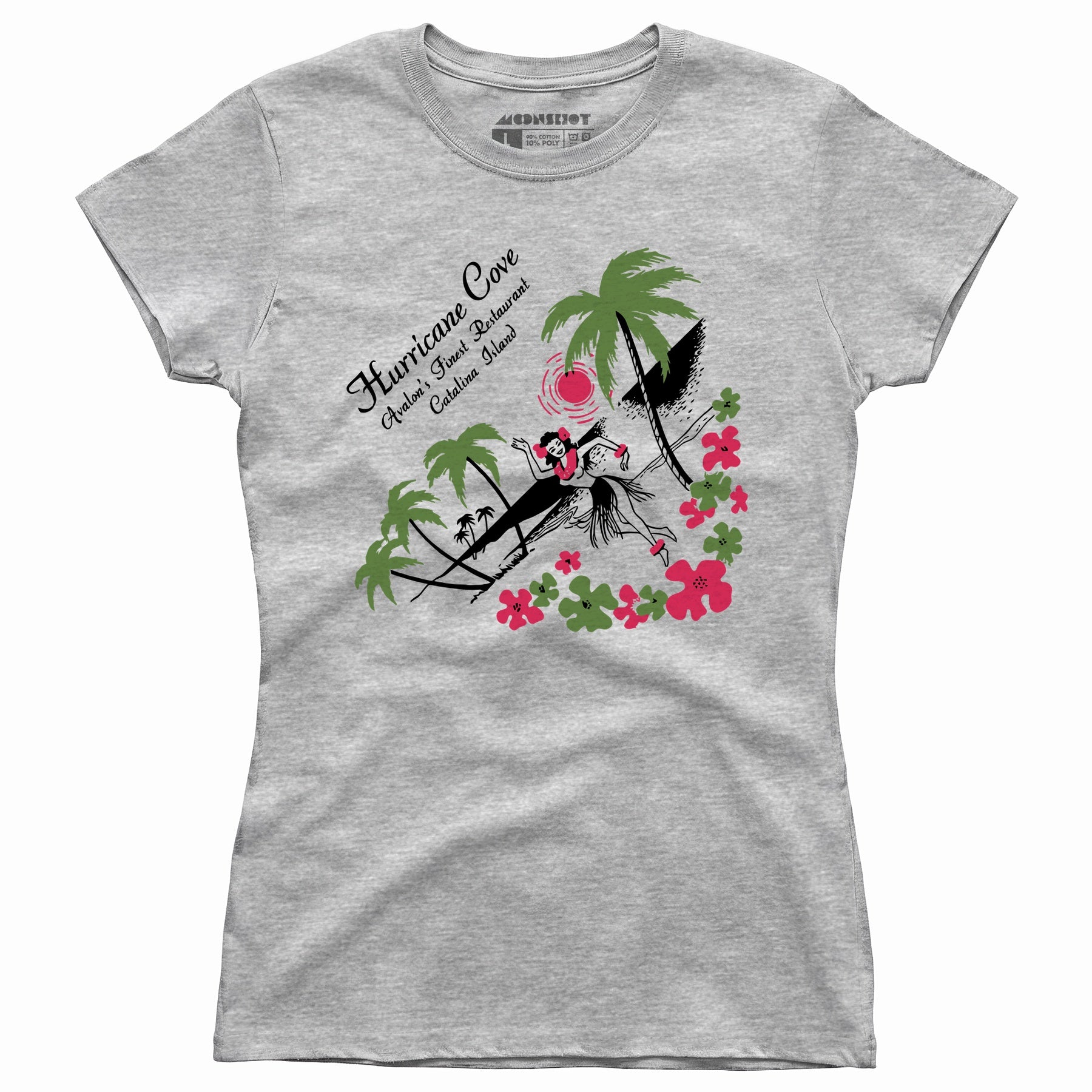 Hurricane Cove - Catalina Island, CA - Vintage Tiki Bar - Women's T-Shirt