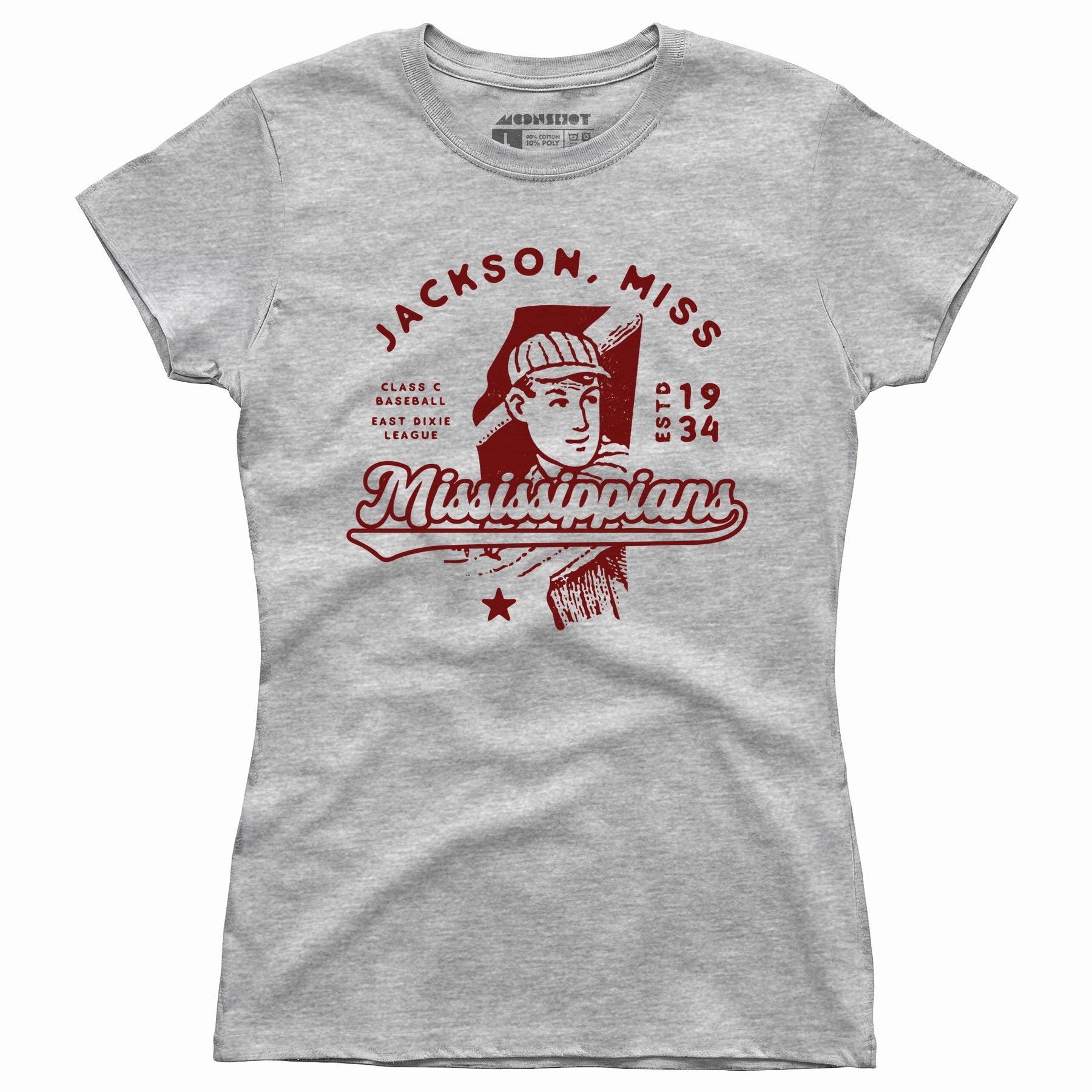 Jackson Mississippians - Mississippi - Vintage Defunct Baseball Teams - Women's T-Shirt