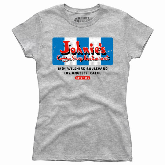 Johnie's Coffee Shop - Los Angeles, CA - Vintage Restaurant - Women's T-Shirt