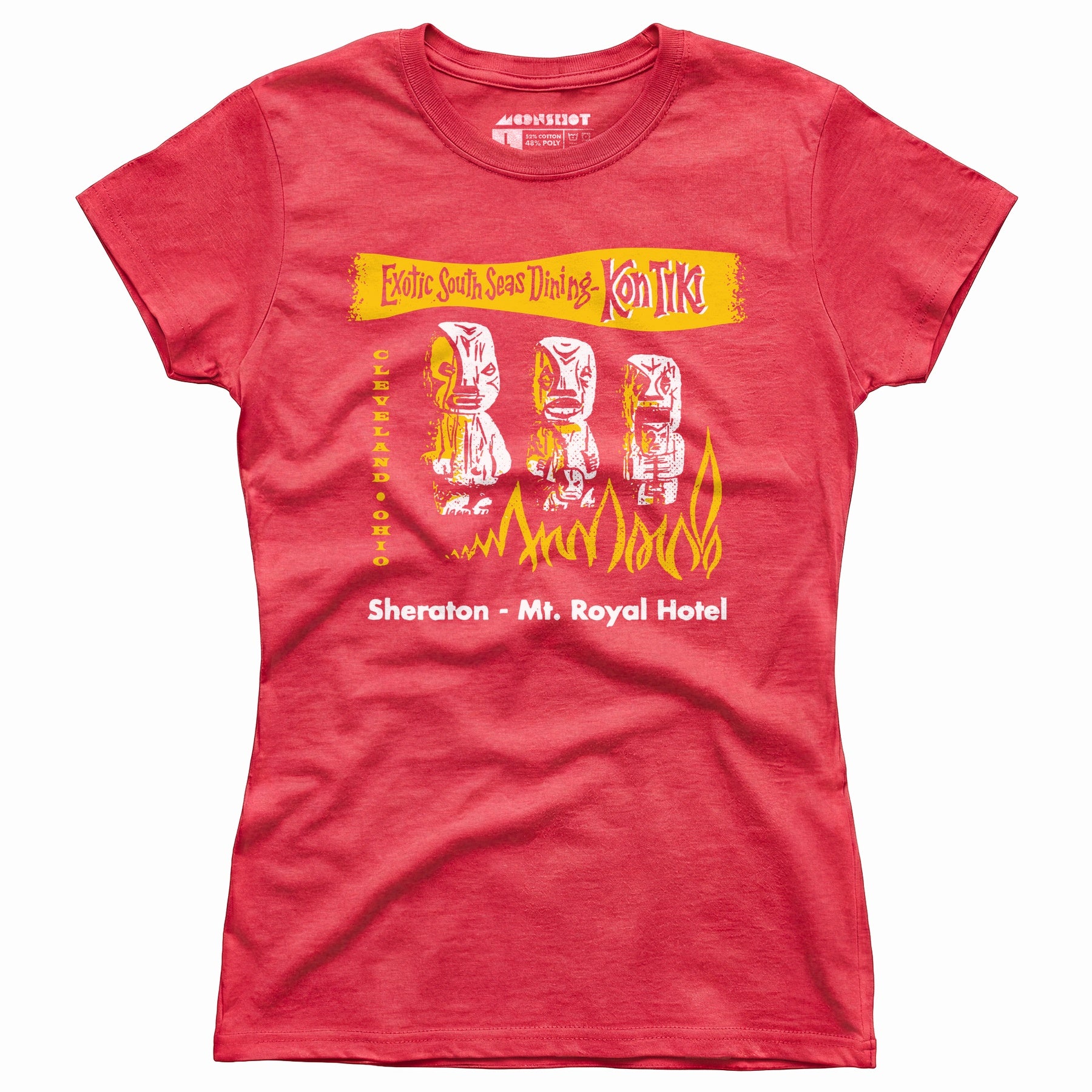 Kon-Tiki v2 - Cleveland, OH - Vintage Tiki Bar - Women's T-Shirt