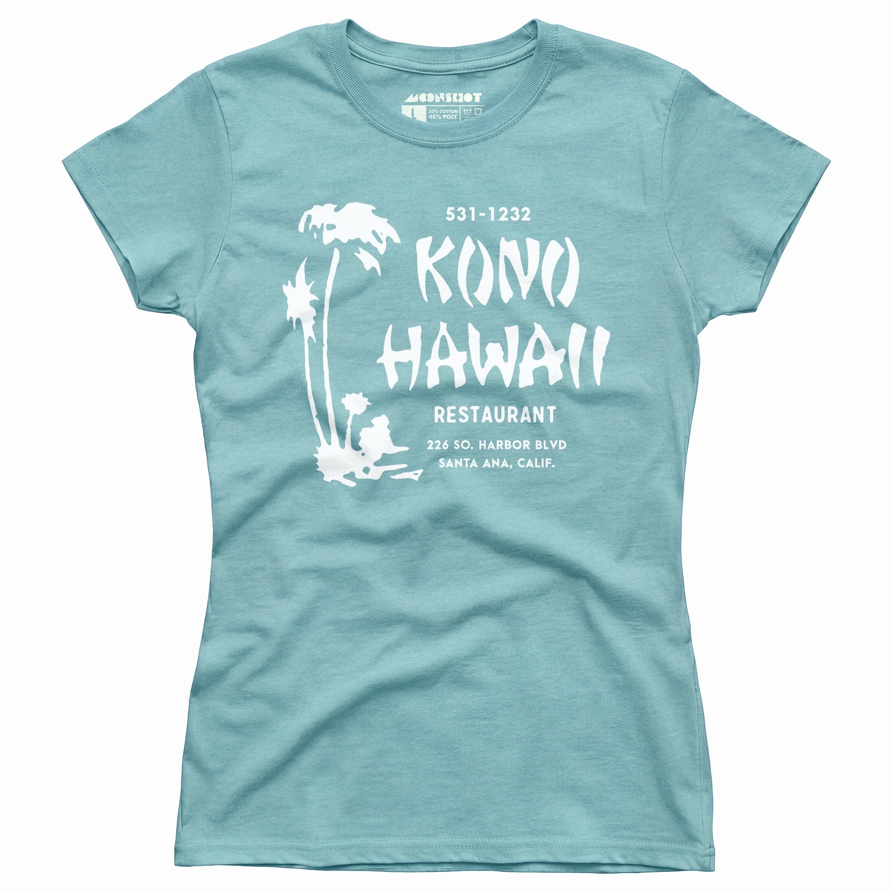 Kono Hawaii - Santa Ana, CA - Vintage Tiki Bar - Women's T-Shirt