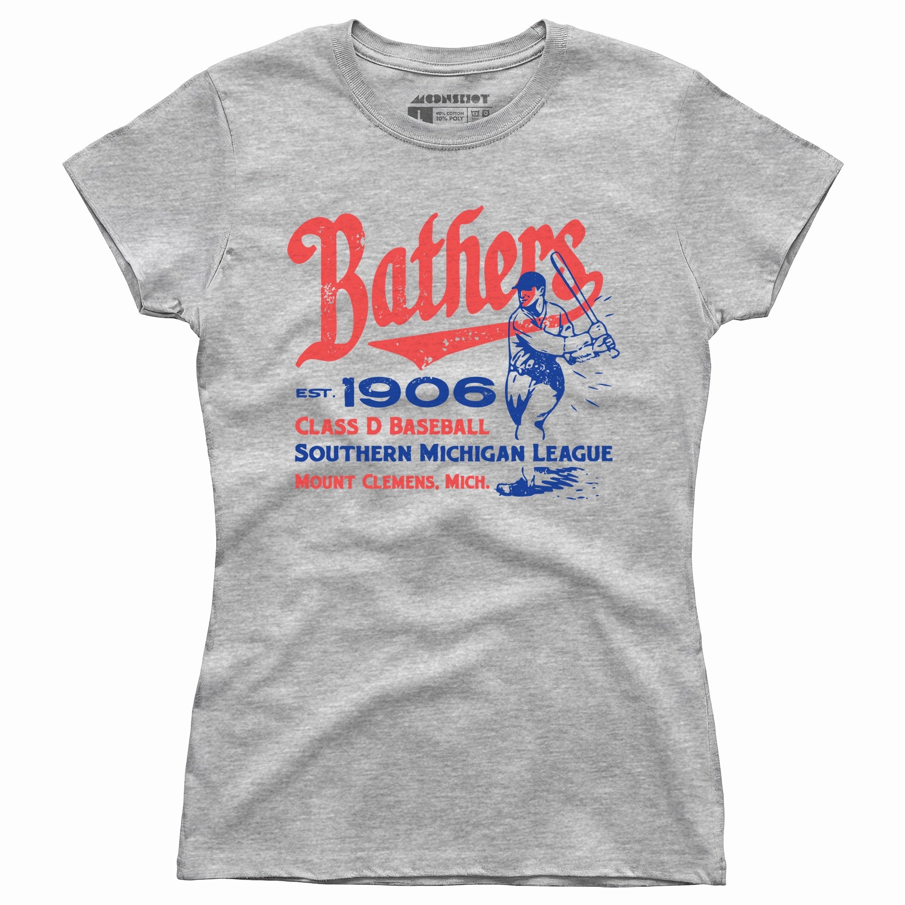 Mount Clemens Bathers - Michigan - Vintage Defunct Baseball Teams - Women's T-Shirt