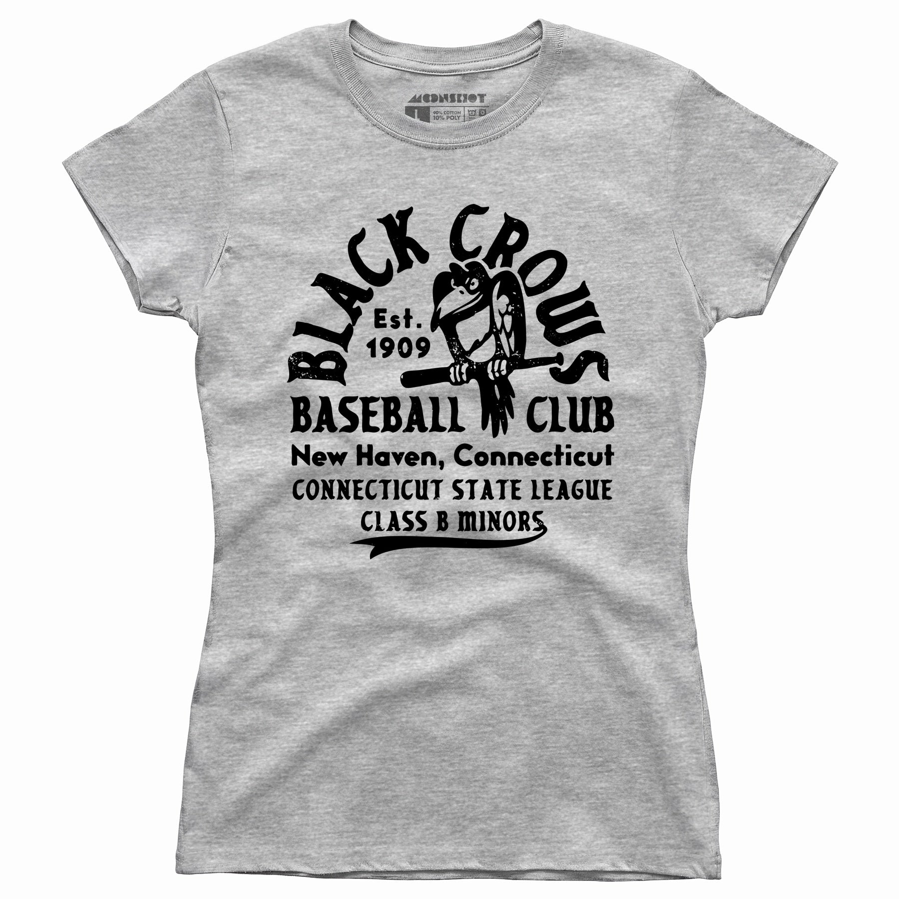 New Haven Black Crows - Connecticut - Vintage Defunct Baseball Teams - Women's T-Shirt
