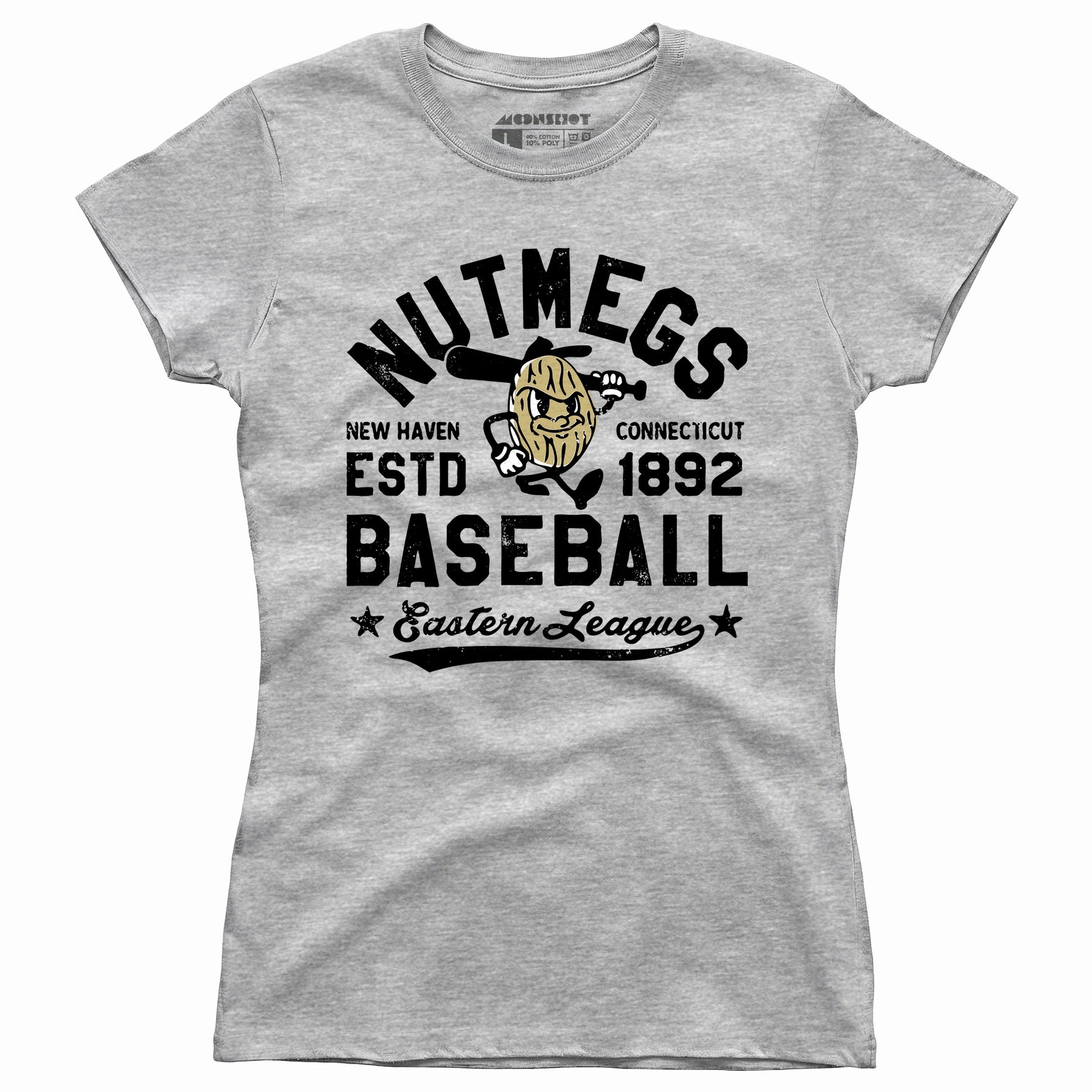 New Haven Nutmegs - Connecticut - Vintage Defunct Baseball Teams - Women's T-Shirt