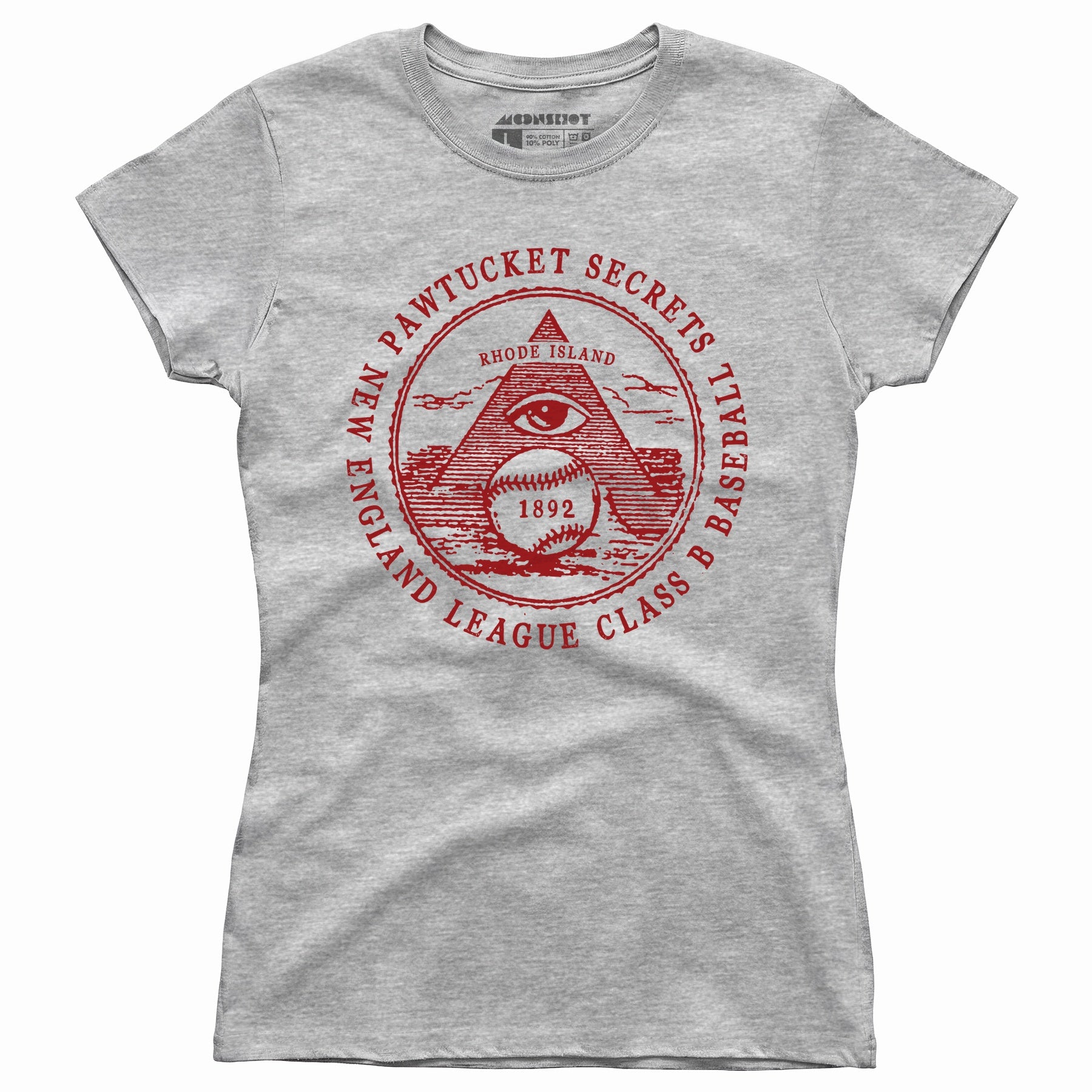 Pawtucket Secrets - Rhode Island - Vintage Defunct Baseball Teams - Women's T-Shirt