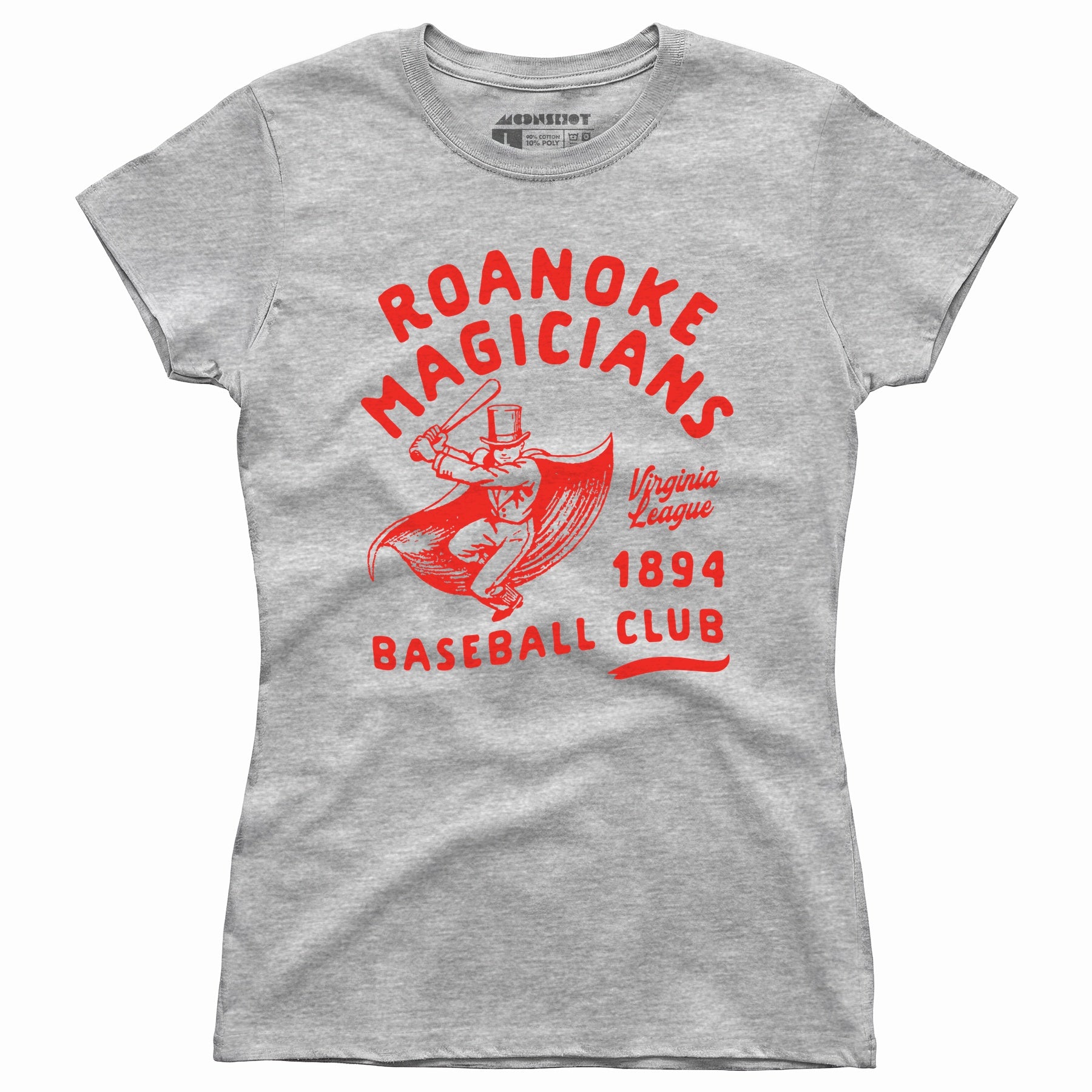 Roanoke Magicians - Virginia - Vintage Defunct Baseball Teams - Women's T-Shirt