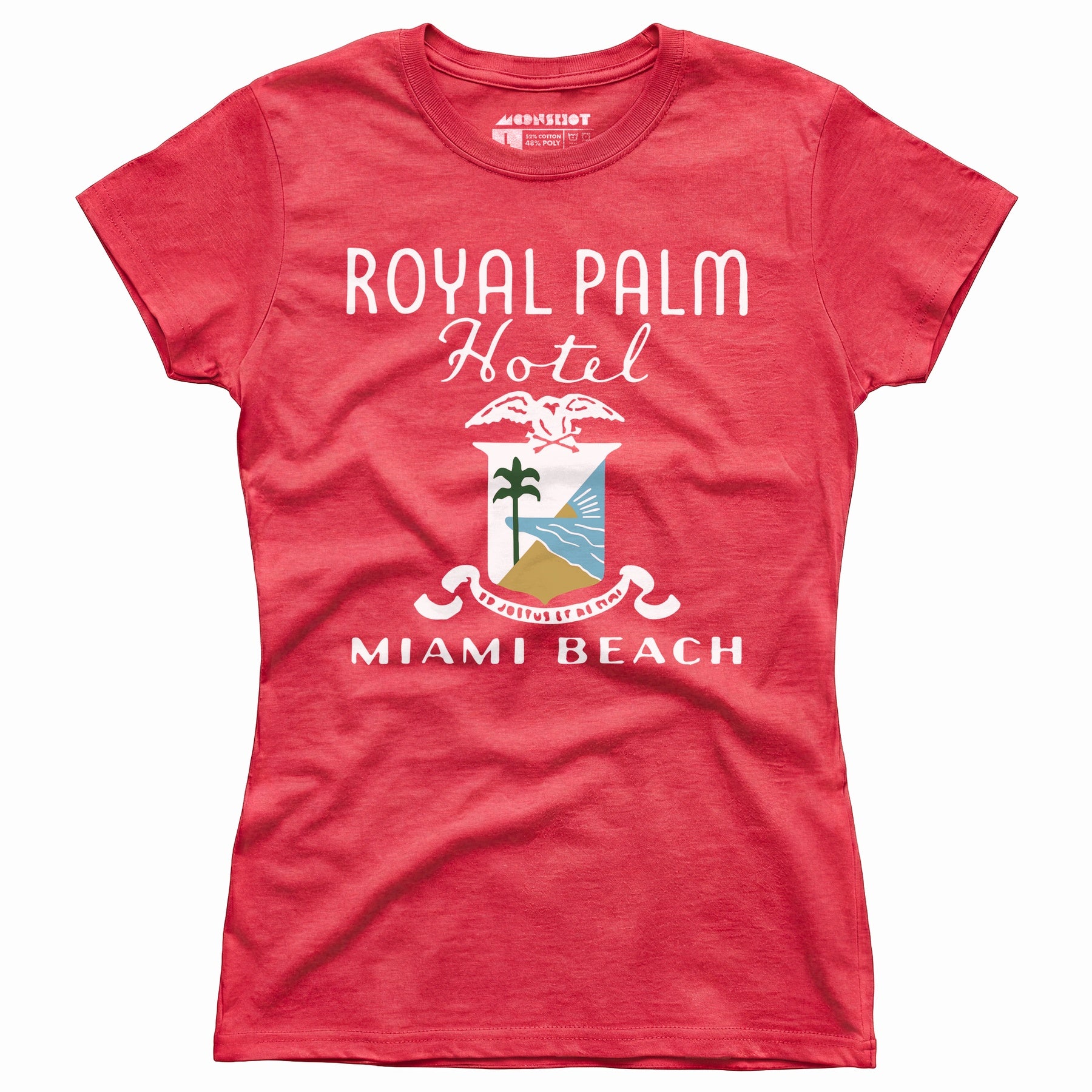 Royal Palm - Miami, FL - Vintage Hotel - Women's T-Shirt