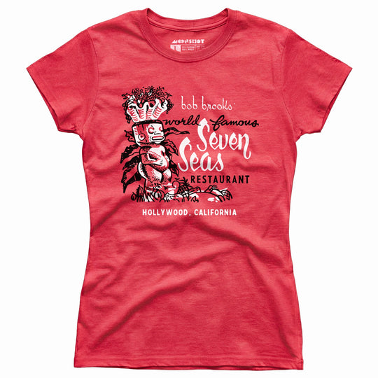 Seven Seas - Hollywood, CA - Vintage Tiki Bar - Women's T-Shirt
