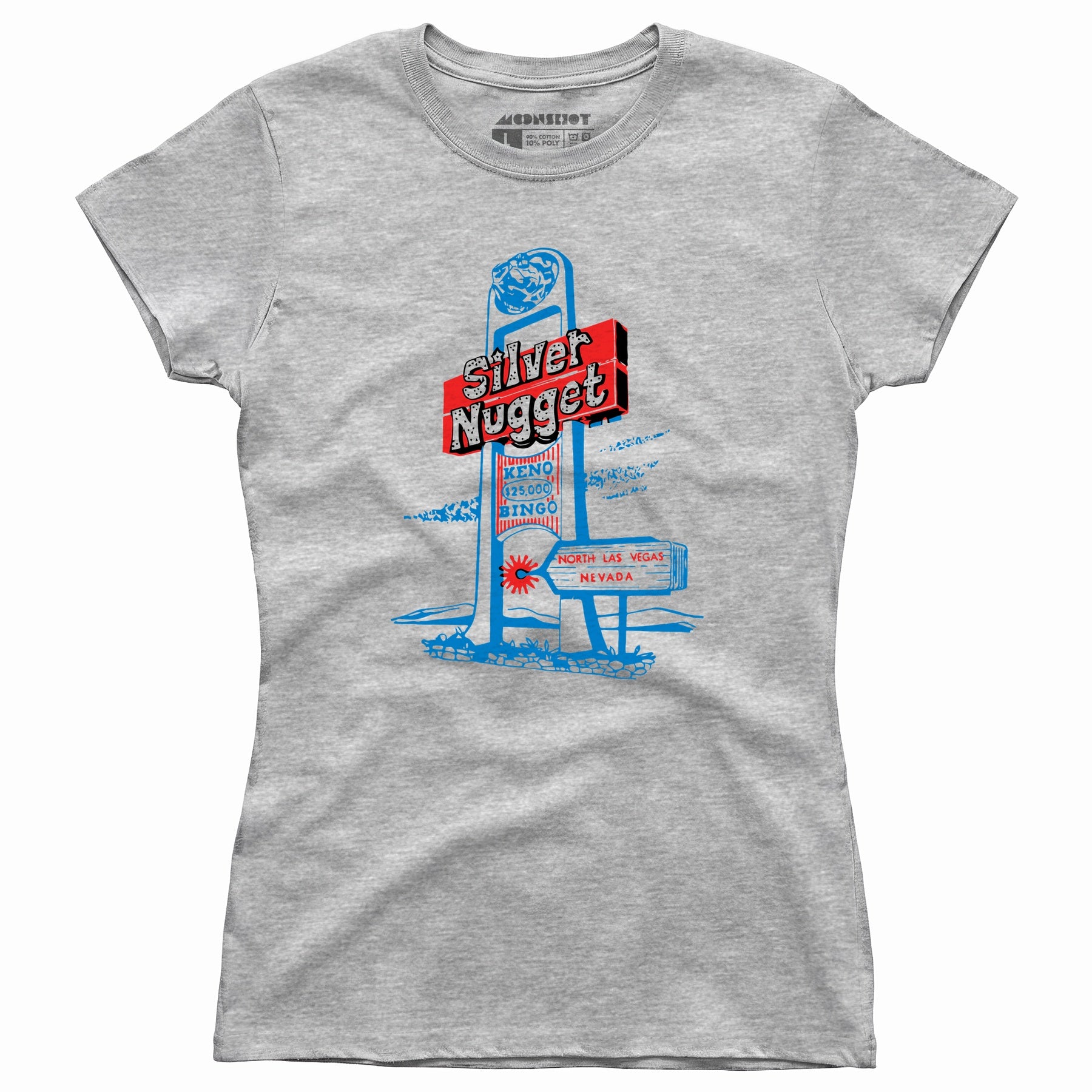 Silver Nugget - Vintage Las Vegas - Women's T-Shirt