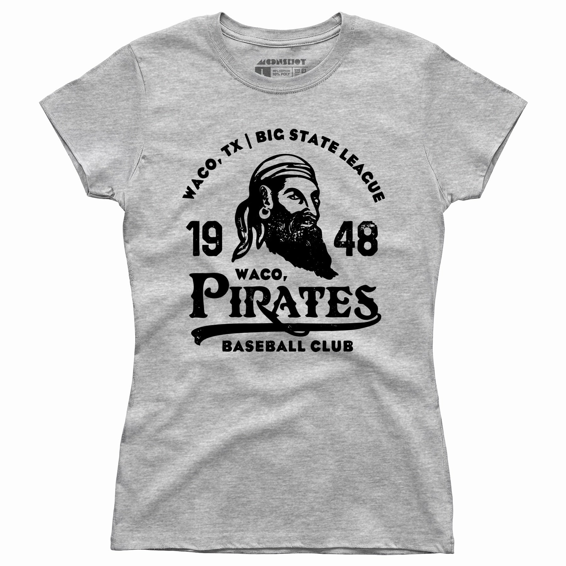 Waco Pirates - Texas - Vintage Defunct Baseball Teams - Women's T-Shirt
