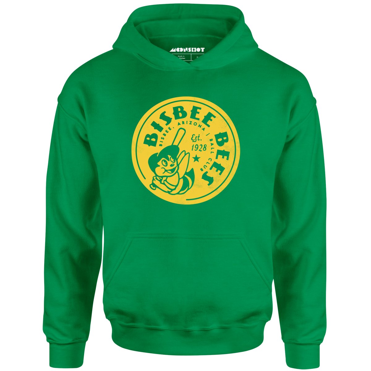 Bisbee Bees - Arizona - Vintage Defunct Baseball Teams - Unisex Hoodie