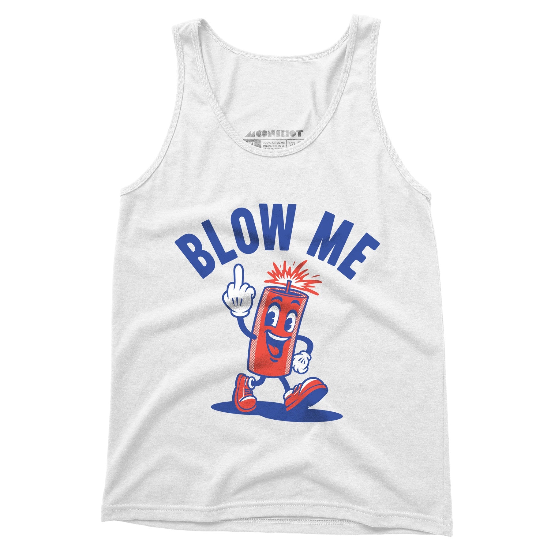 Blow Me - Firework Print - Unisex Tank Top
