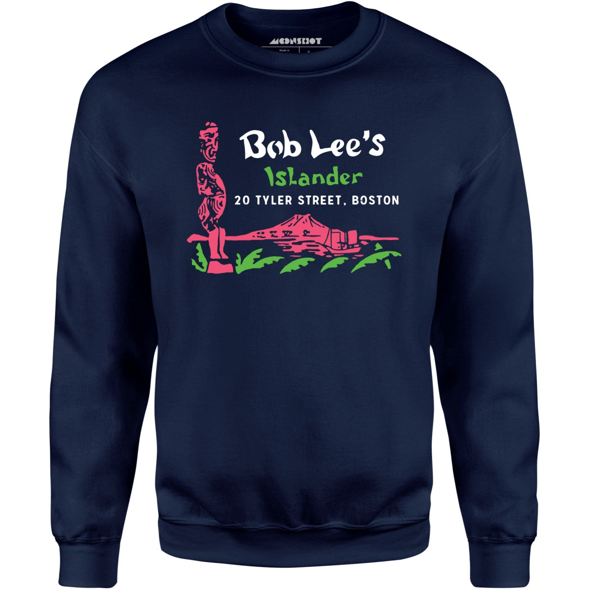 Bob Lee's Islander - Boston, MA - Vintage Tiki Bar - Unisex Sweatshirt