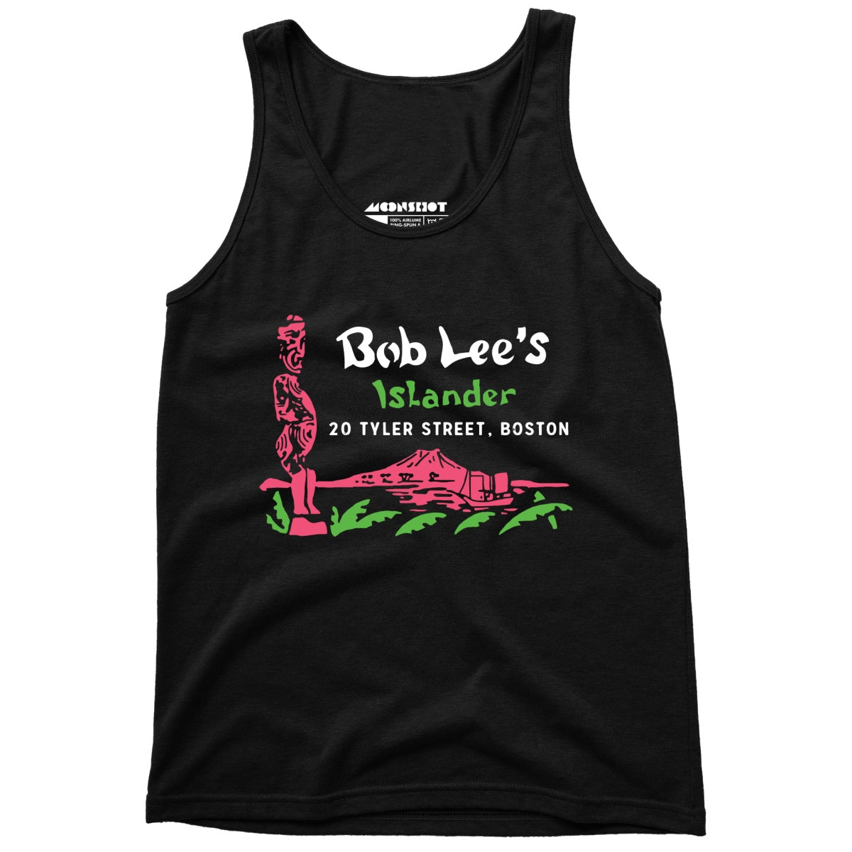 Bob Lee's Islander - Boston, MA - Vintage Tiki Bar - Unisex Tank Top