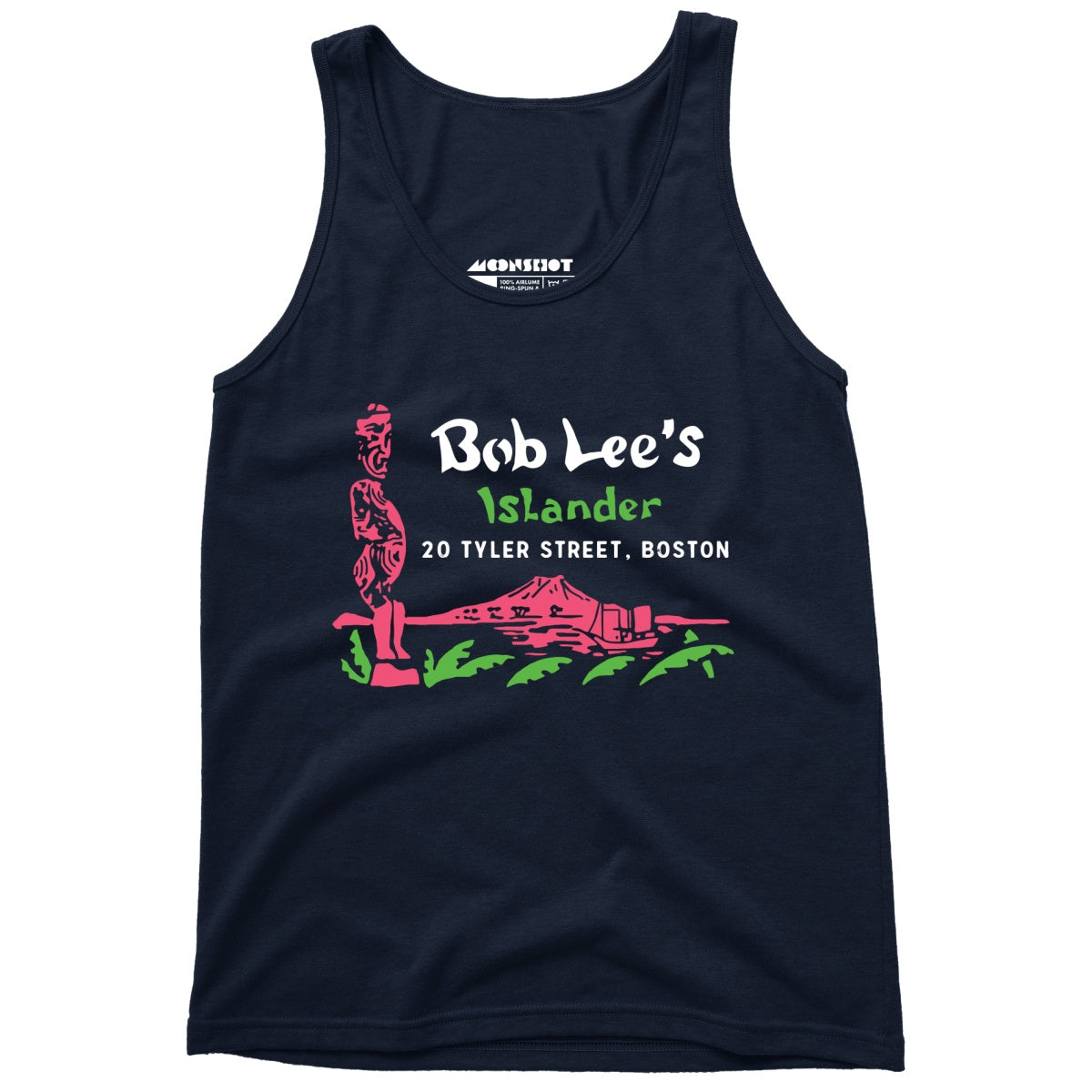 Bob Lee's Islander - Boston, MA - Vintage Tiki Bar - Unisex Tank Top