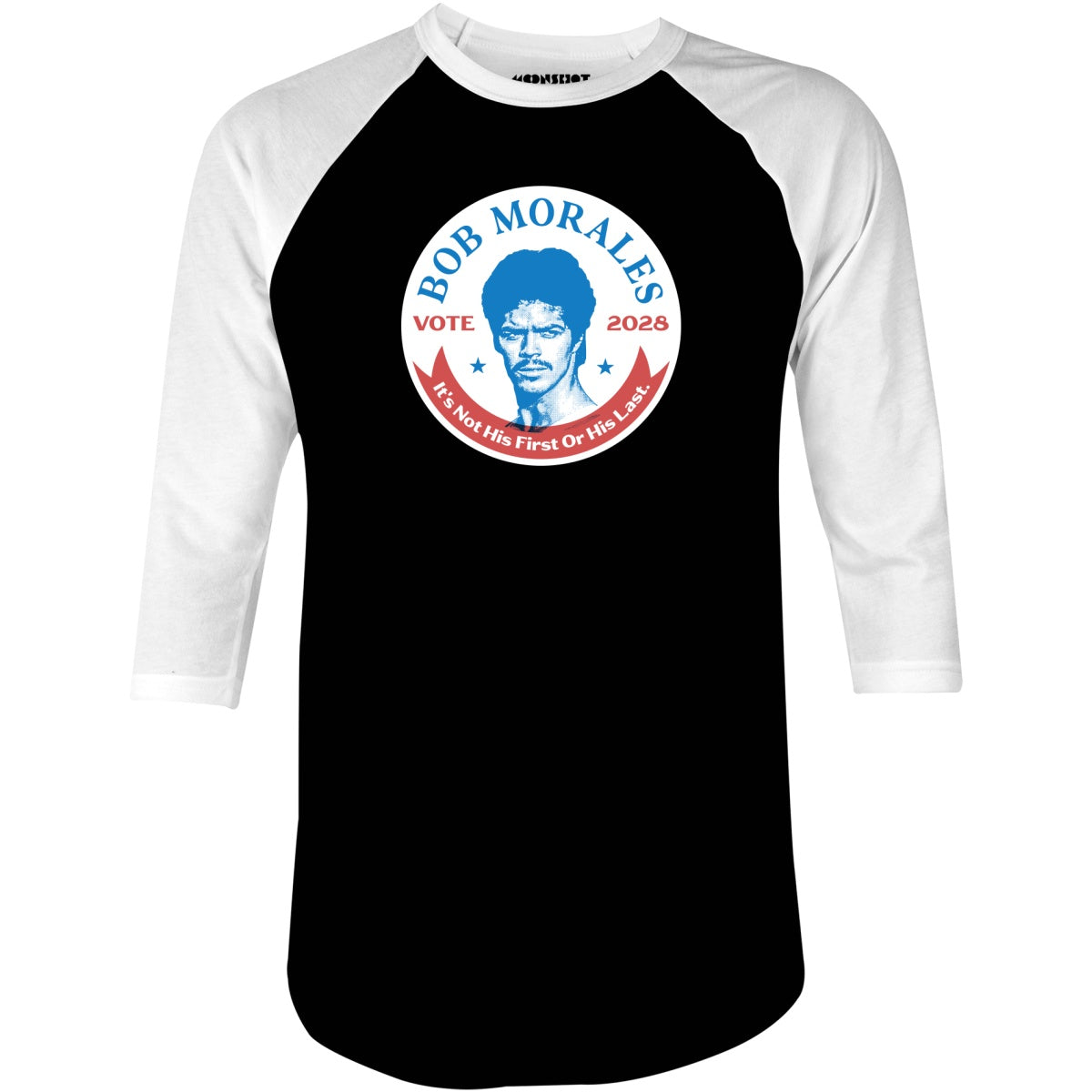 Bob Morales 2028 - 3/4 Sleeve Raglan T-Shirt