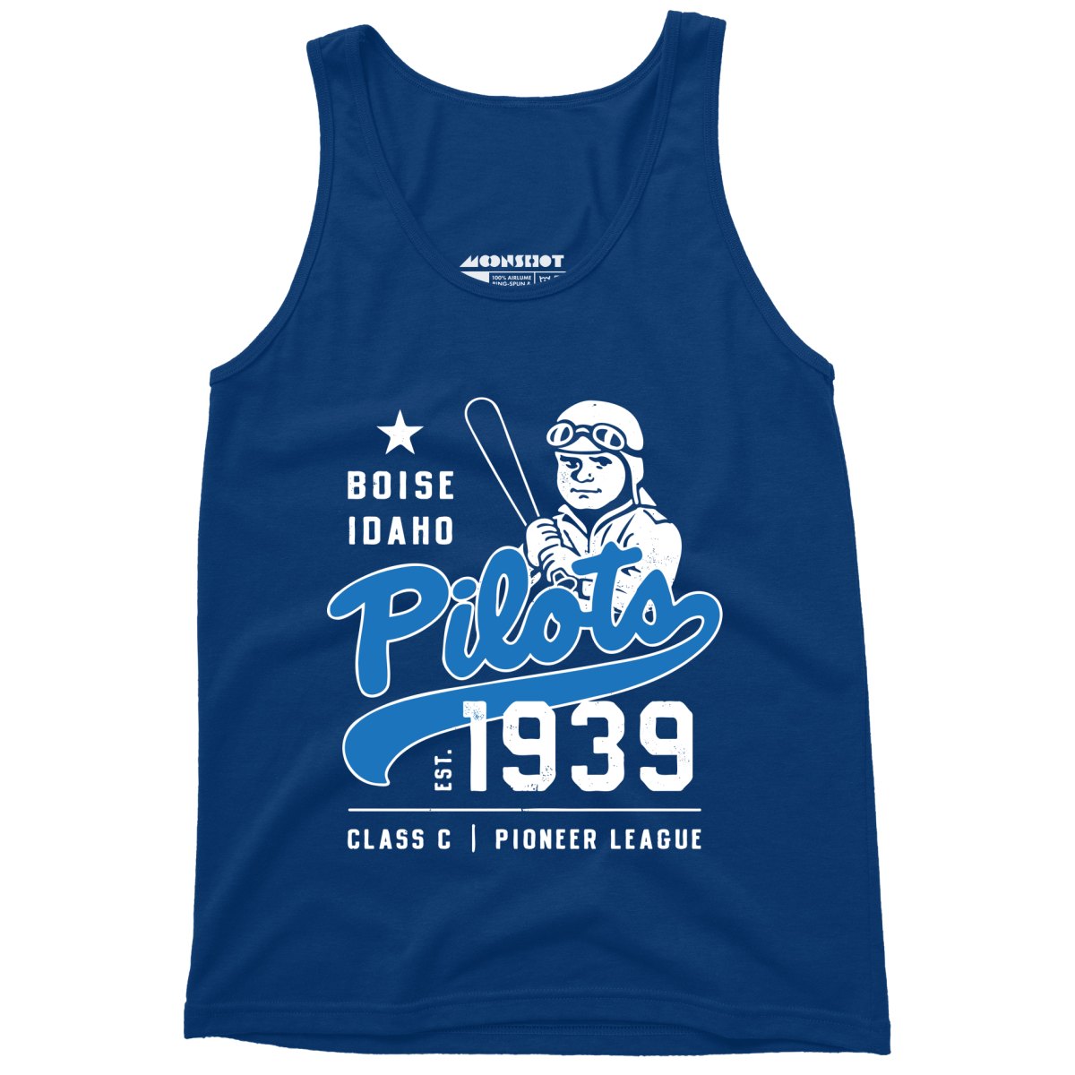 Boise Pilots - Idaho - Vintage Defunct Baseball Teams - Unisex Tank Top