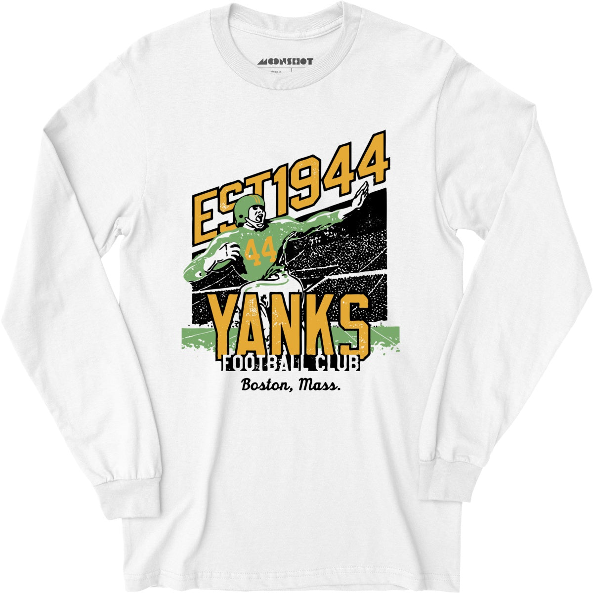 Boston Yanks - Massachusetts - Vintage Defunct Football Teams - Long Sleeve T-Shirt