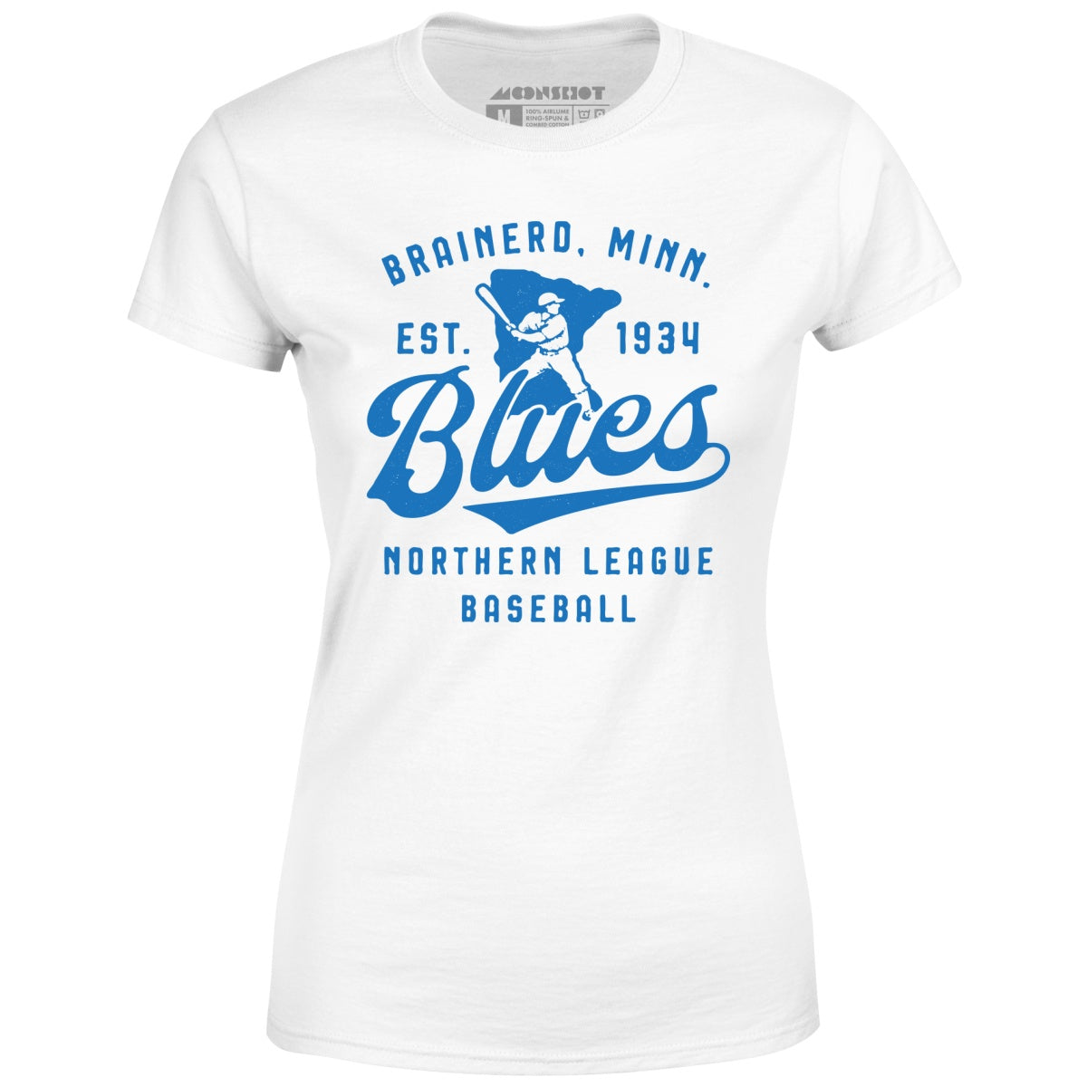 Brainerd Blues - Minnesota - Vintage Defunct Baseball Teams - Women's T-Shirt
