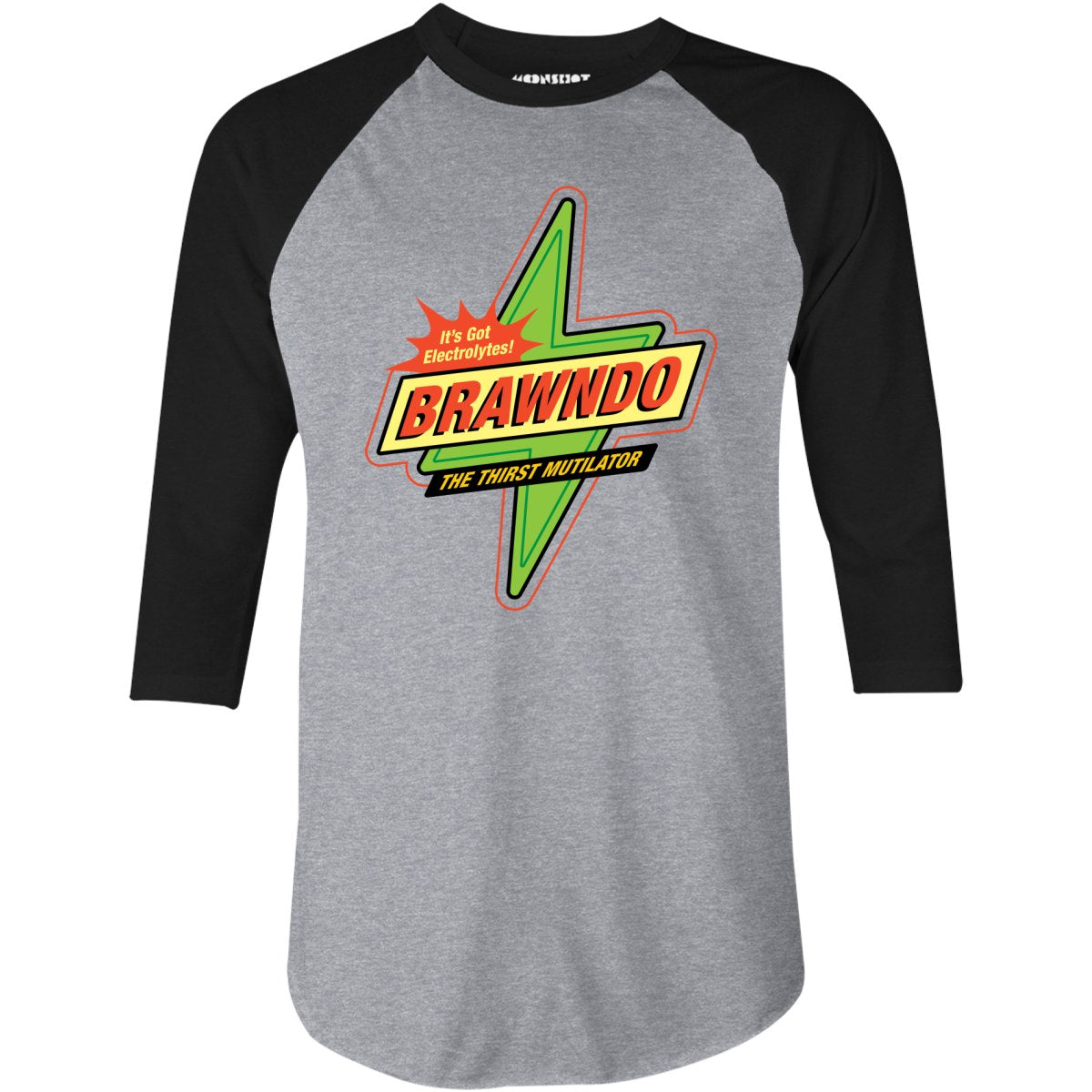 Brawndo - 3/4 Sleeve Raglan T-Shirt