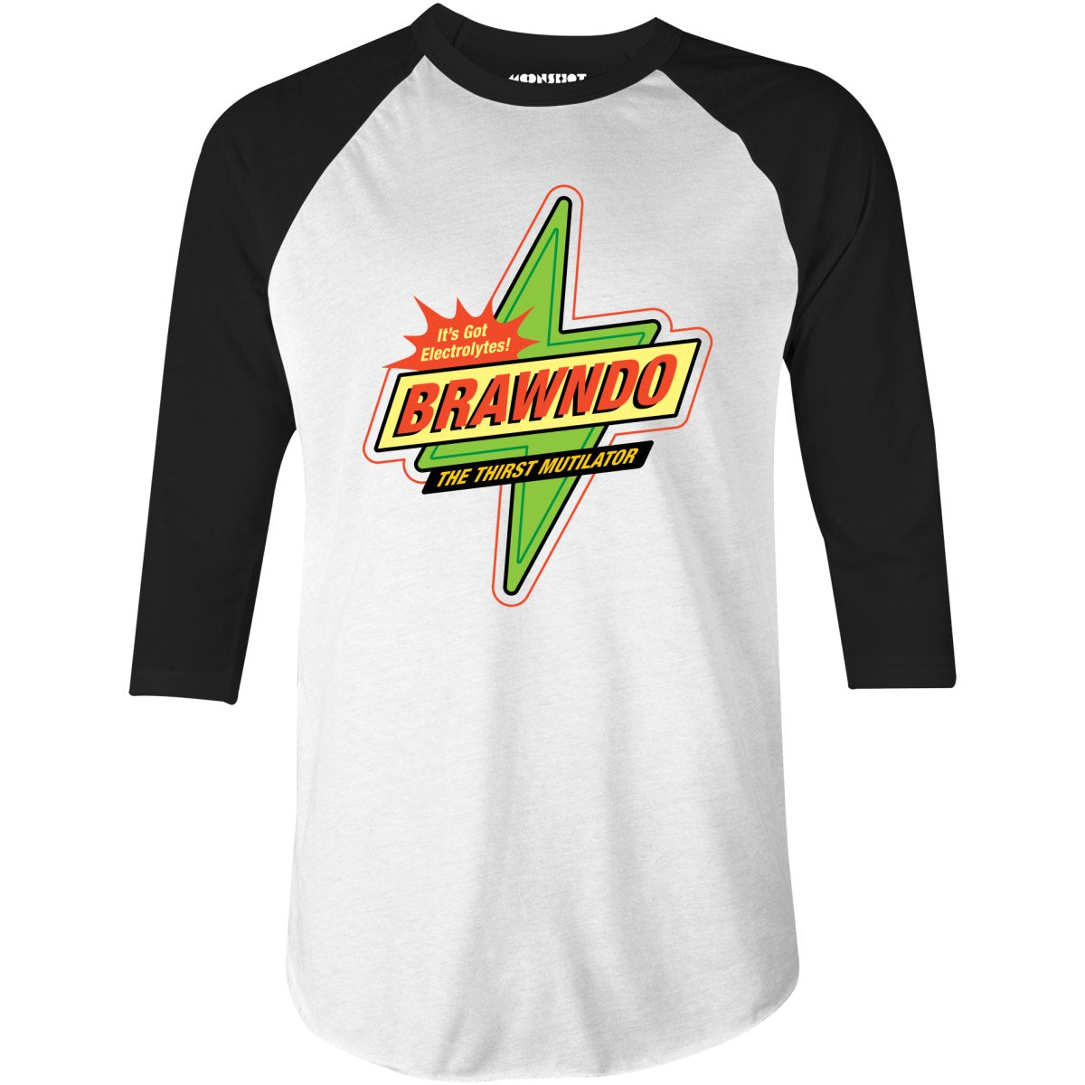 Brawndo - 3/4 Sleeve Raglan T-Shirt