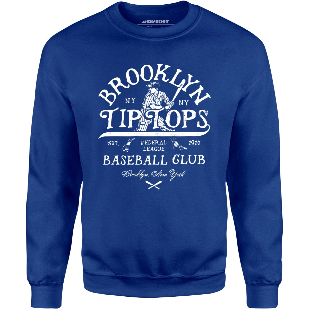 Brooklyn Tip Tops - New York - Vintage Defunct Baseball Teams - Unisex Sweatshirt