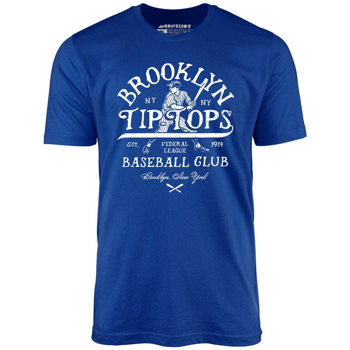 【2024年】高評価レビューアイテム特集 - York New - Tops Tip Brooklyn Vintage Baseball Defunct トップス