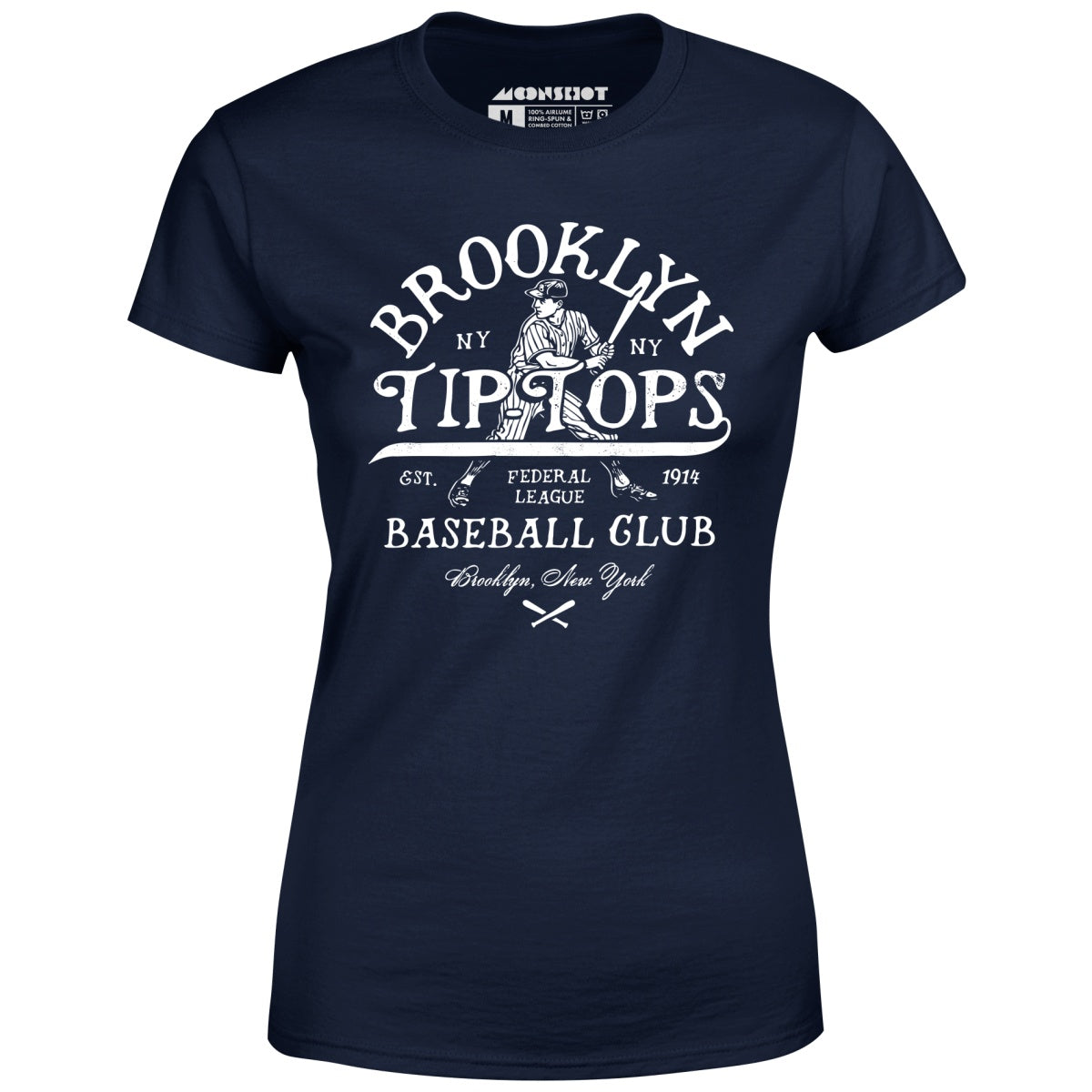 Brooklyn Tip Tops - New York - Vintage Defunct Baseball Teams - Women's T-Shirt