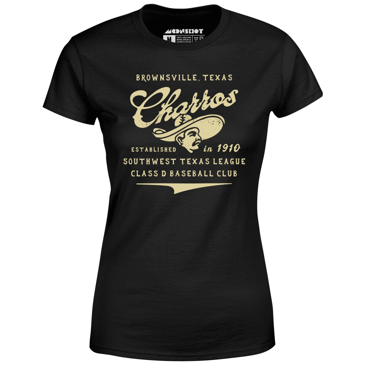 Brownsville Charros - Texas - Vintage Defunct Baseball Teams - Women's T-Shirt