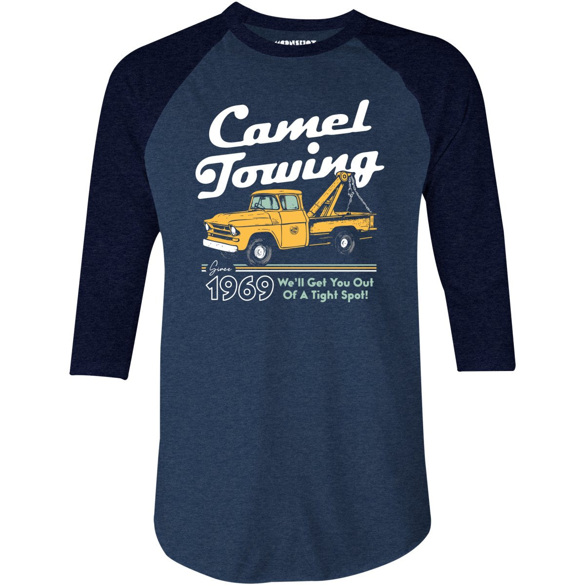 Camel Towing - 3/4 Sleeve Raglan T-Shirt
