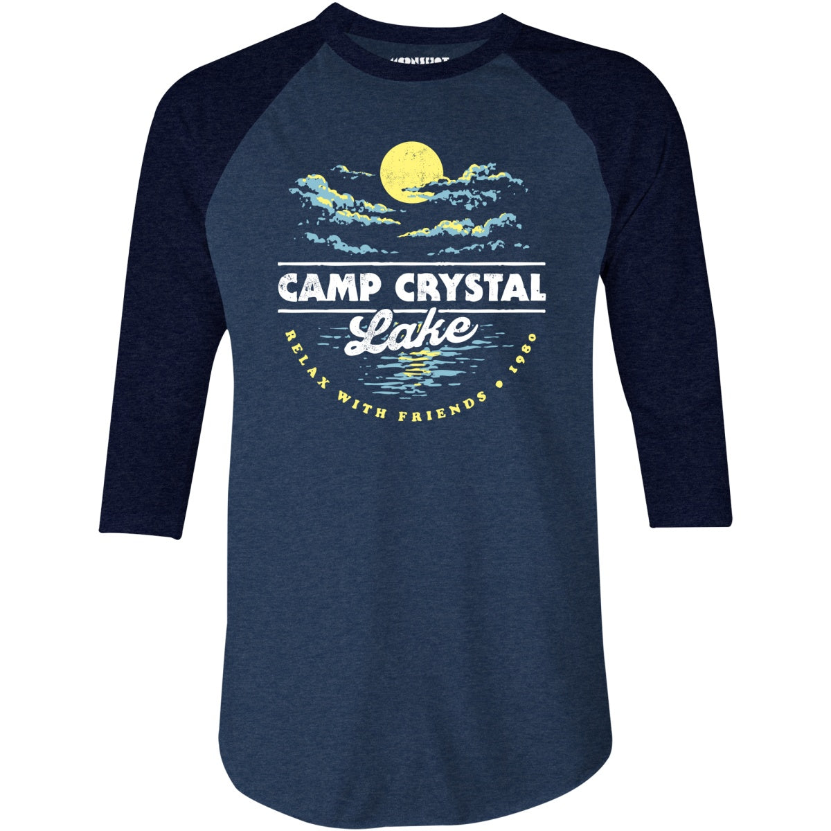 Camp Crystal Lake 1980 - 3/4 Sleeve Raglan T-Shirt