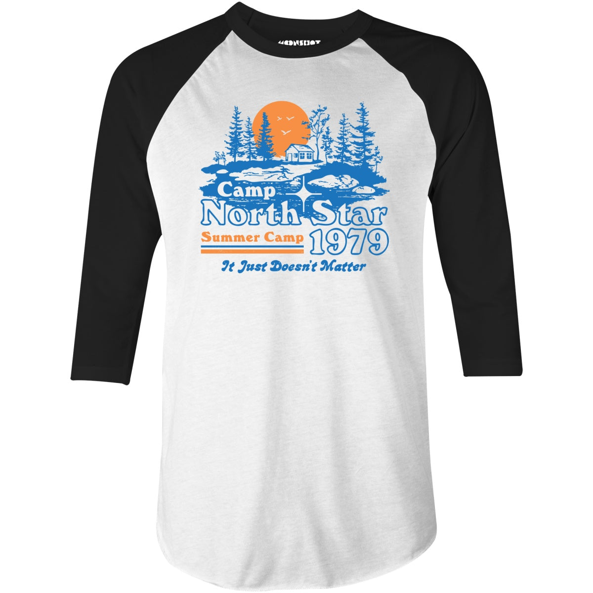 Camp North Star 1979 - 3/4 Sleeve Raglan T-Shirt