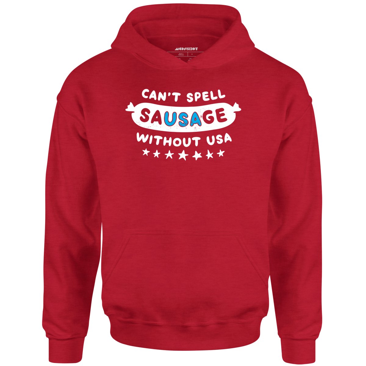 Can't Spell Sausage Without USA - Unisex Hoodie