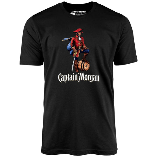 Captain Morgan Freeman - Black - Unisex T-Shirt