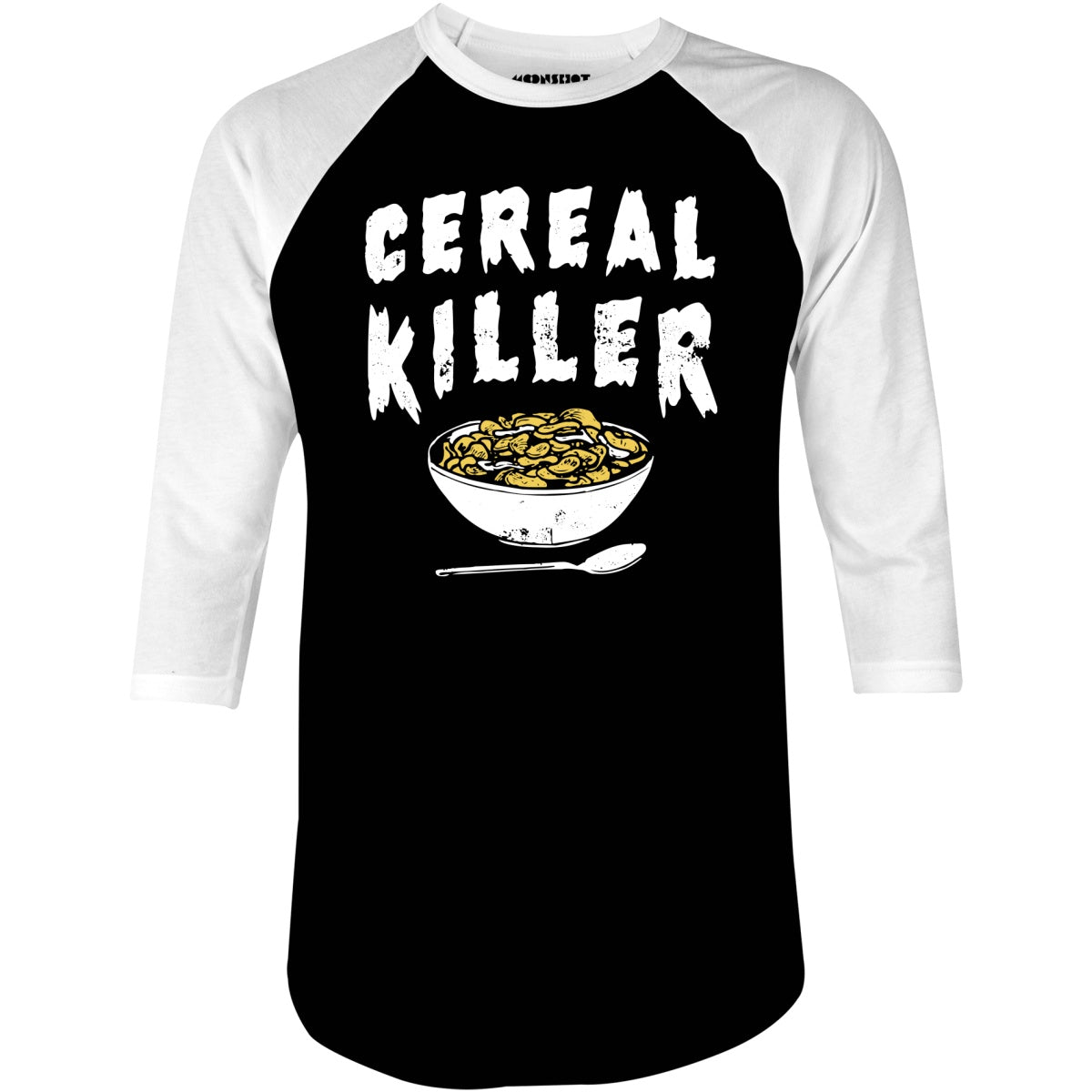 Cereal Killer - 3/4 Sleeve Raglan T-Shirt