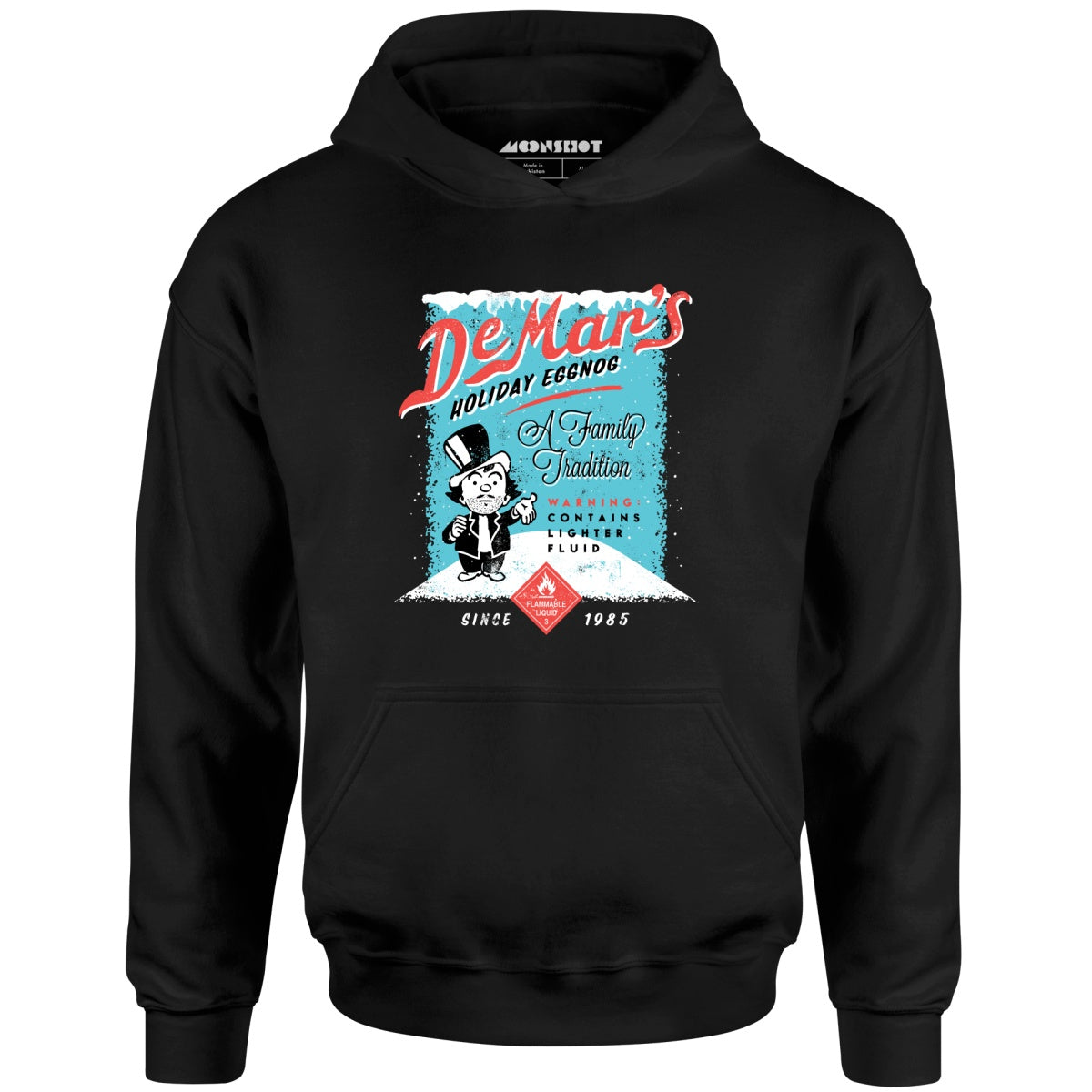 Charles DeMar's Eggnog with Lighter Fluid - Unisex Hoodie