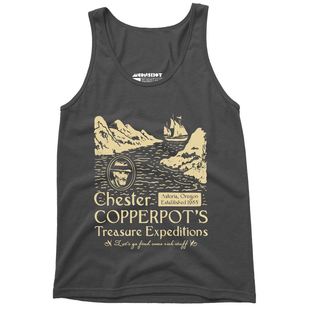 Chester Copperpot's Treasure Expeditions - Unisex Tank Top