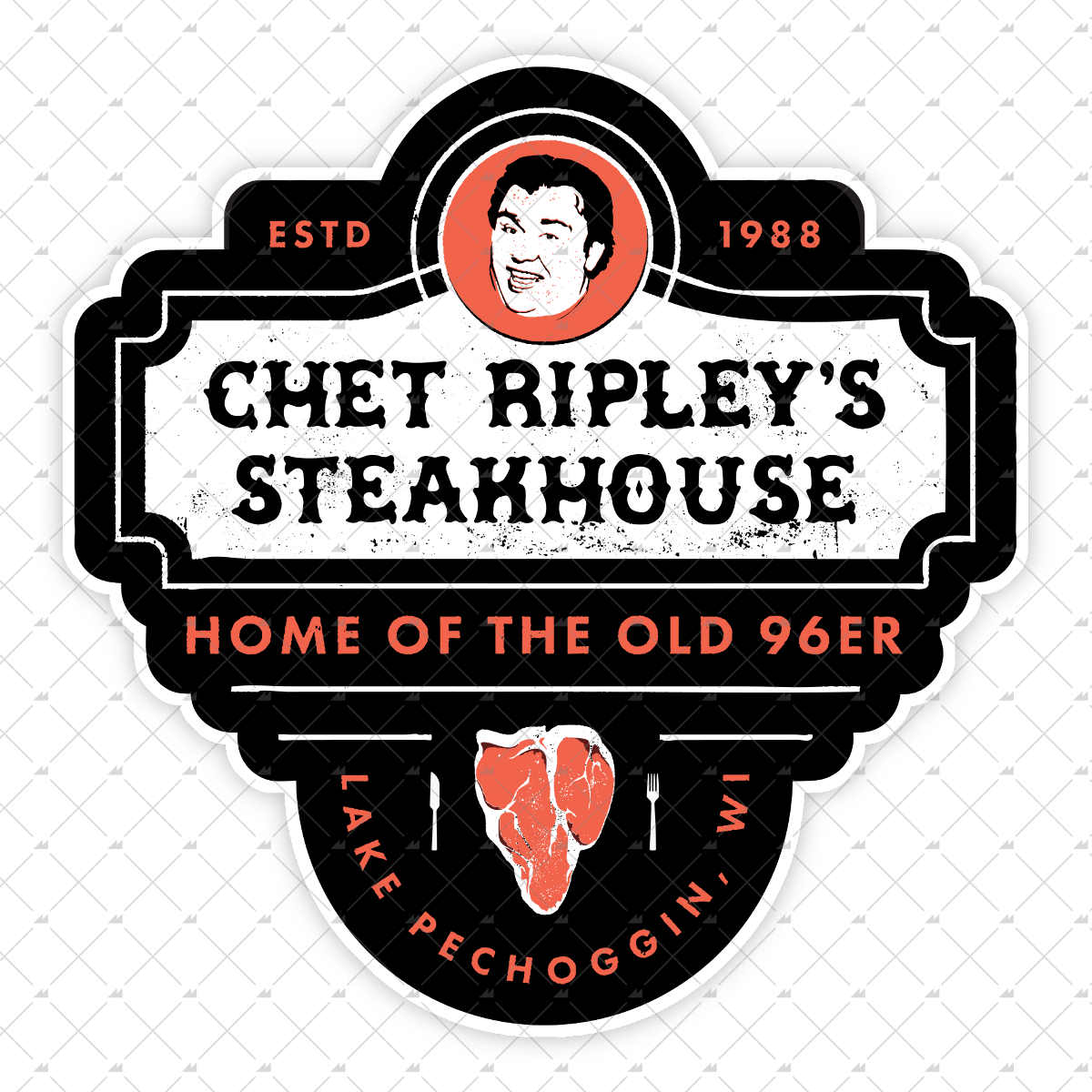 Chet Ripley's Steakhouse - Sticker