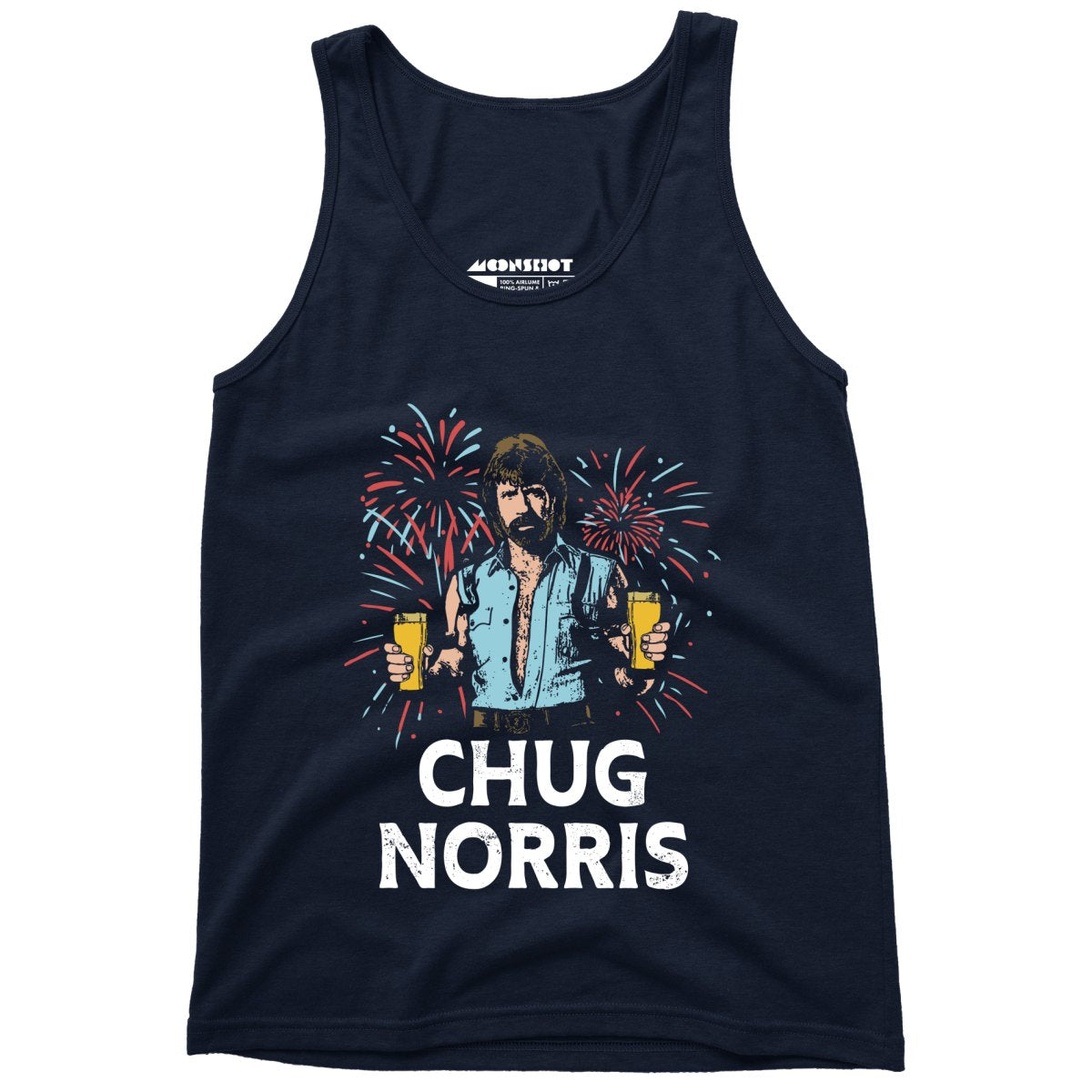 Chug Norris 4th of July - Unisex Tank Top