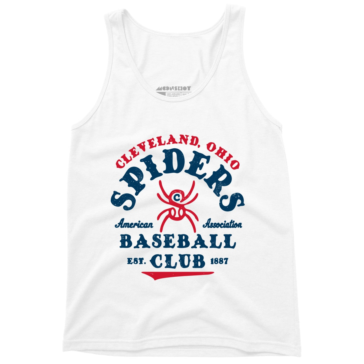 Cleveland Spiders - Ohio - Vintage Defunct Baseball Teams - Unisex Tank Top