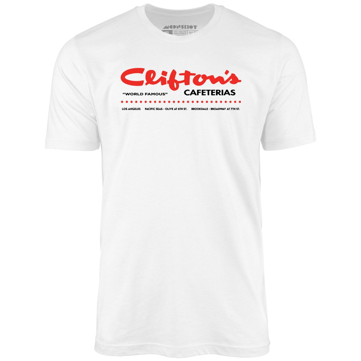 Clifton's Cafeterias - Los Angeles, CA - Vintage Restaurant - Unisex T-Shirt