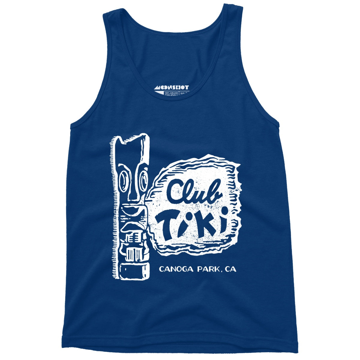 Club Tiki - Canoga Park, CA - Vintage Tiki Bar - Unisex Tank Top